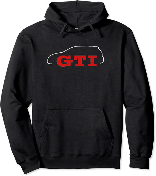 Car Tees GTI Outline Pullover Hoodie
