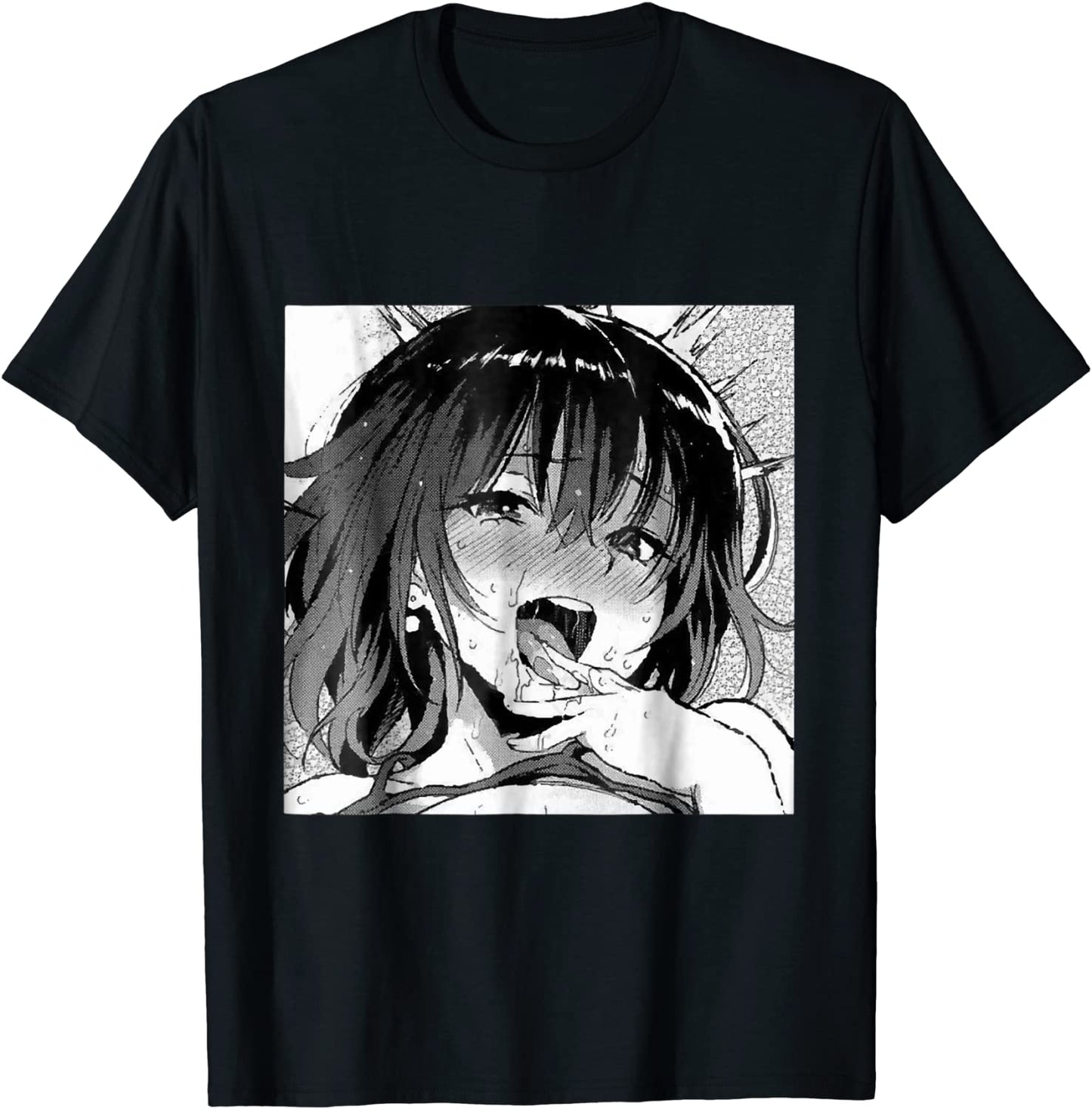 Ecchi Otaku Hentai Waifu Ahegao Girl Manga Anime T-Shirt