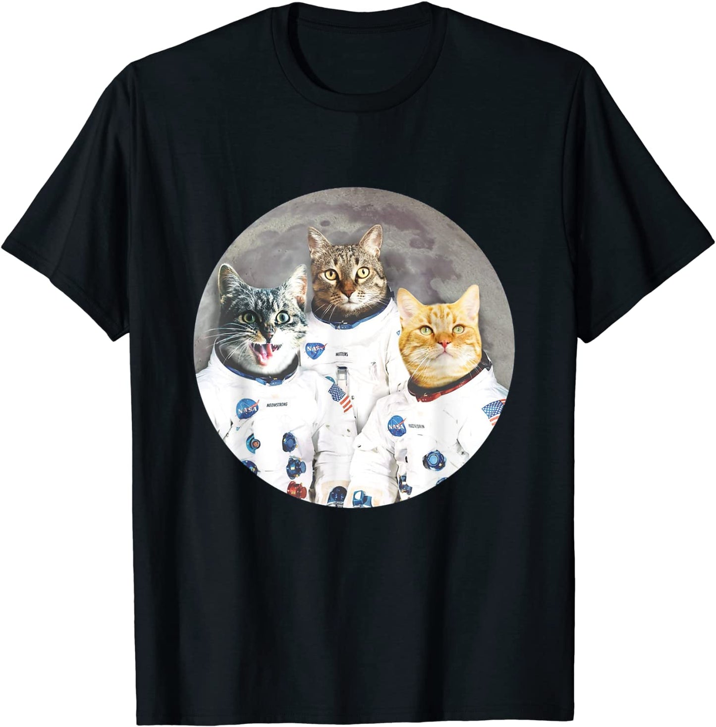 CATSTRONAUTS FUNNY CAT T-Shirt