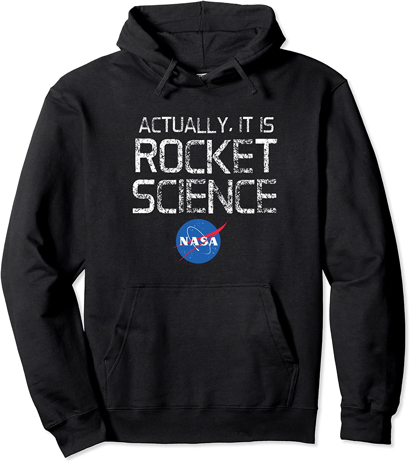 Actually It Is Rocket Science Graphic Hooded Sweatshirt