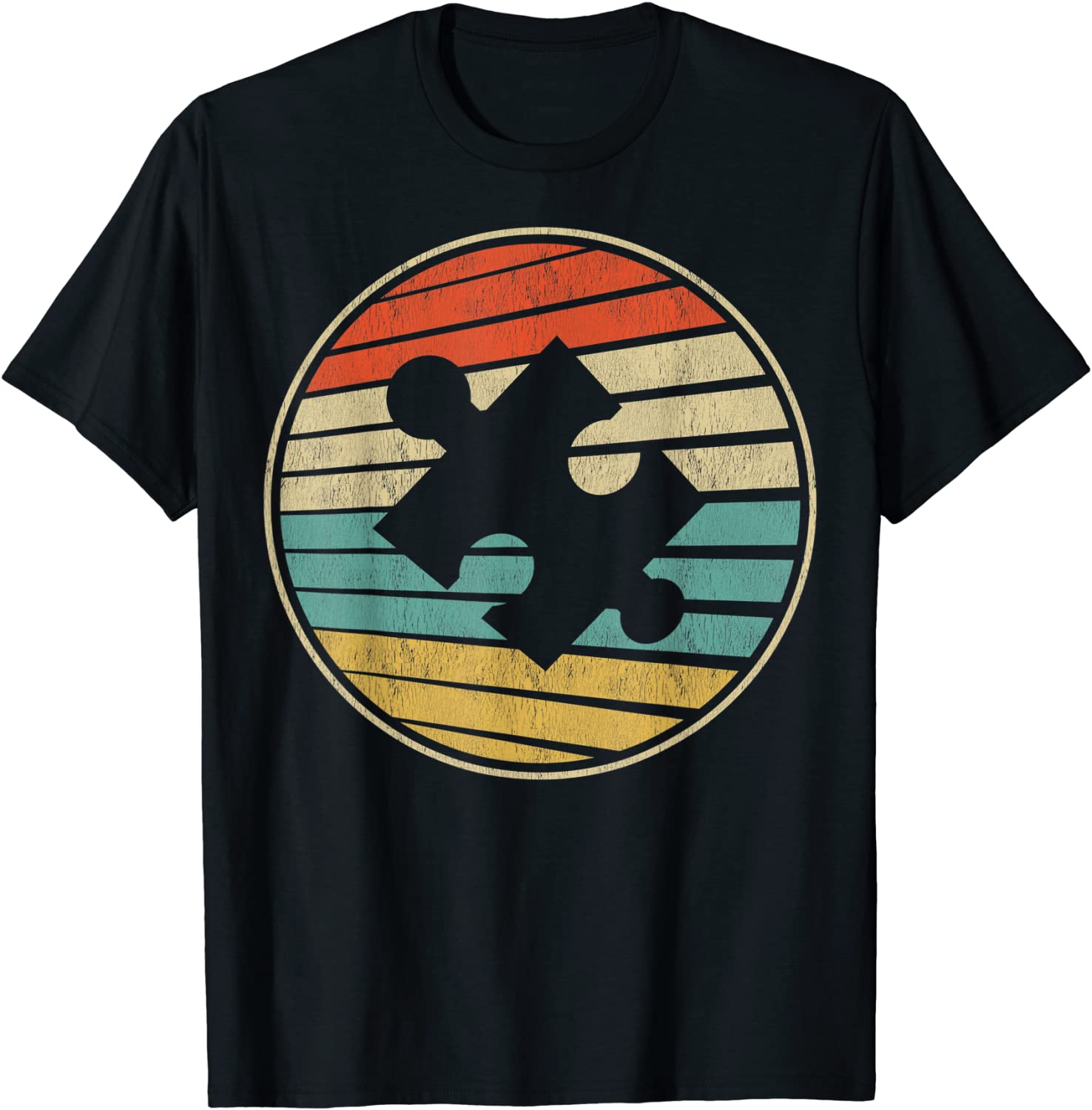 Cute Autism Awareness Gift Vintage 70s 80s Autism Mom Dad T-Shirt