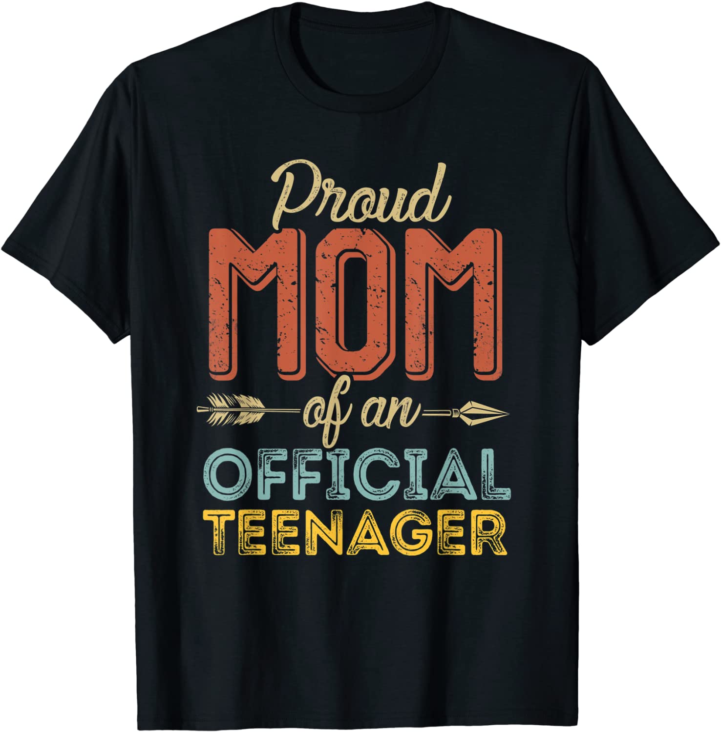 Proud Mom of Official Teenager 13th Birthday 13 Years Old T-Shirt