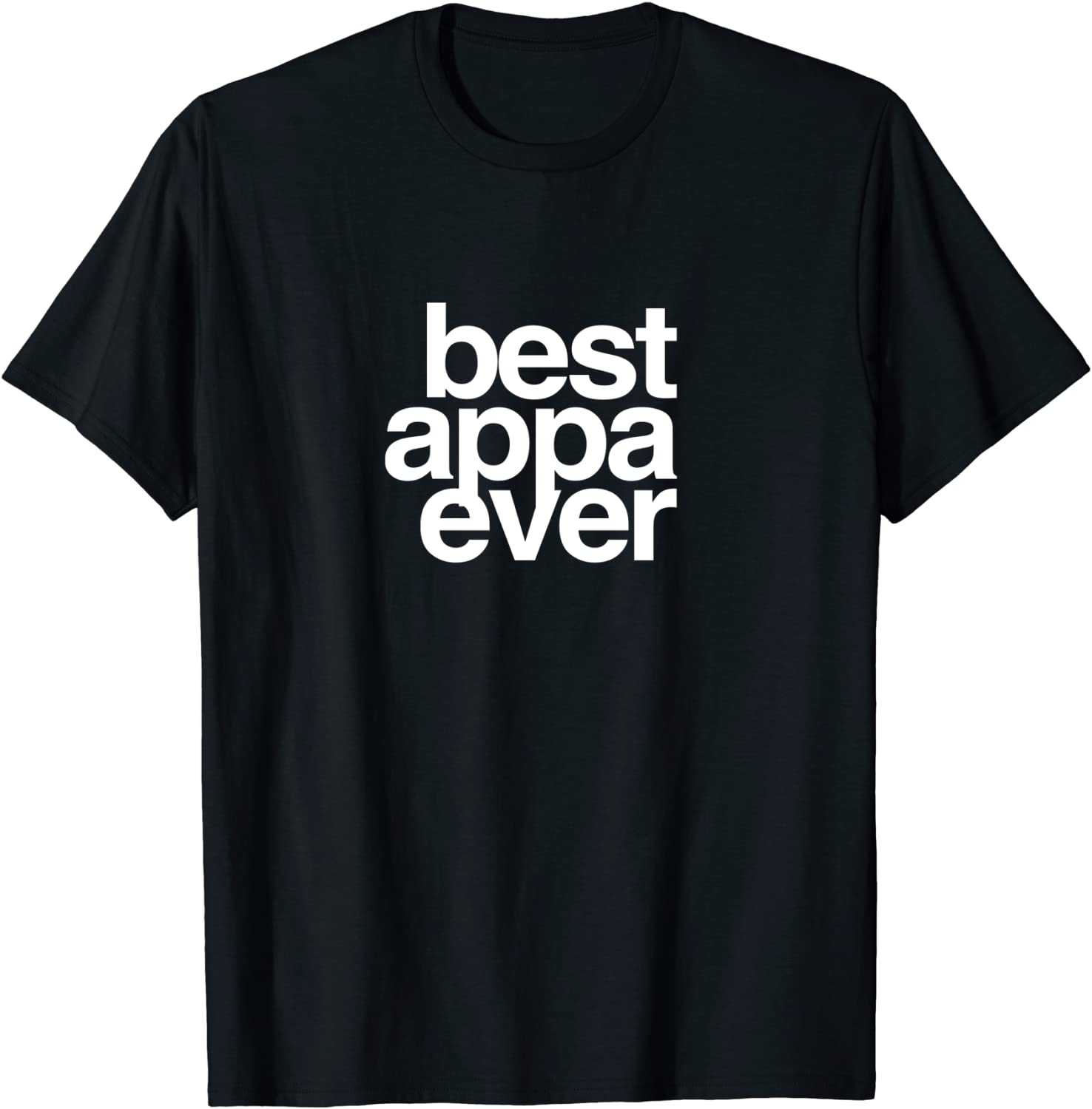Best Appa Ever Korean Fathers Day Shirt Dad T-shirt