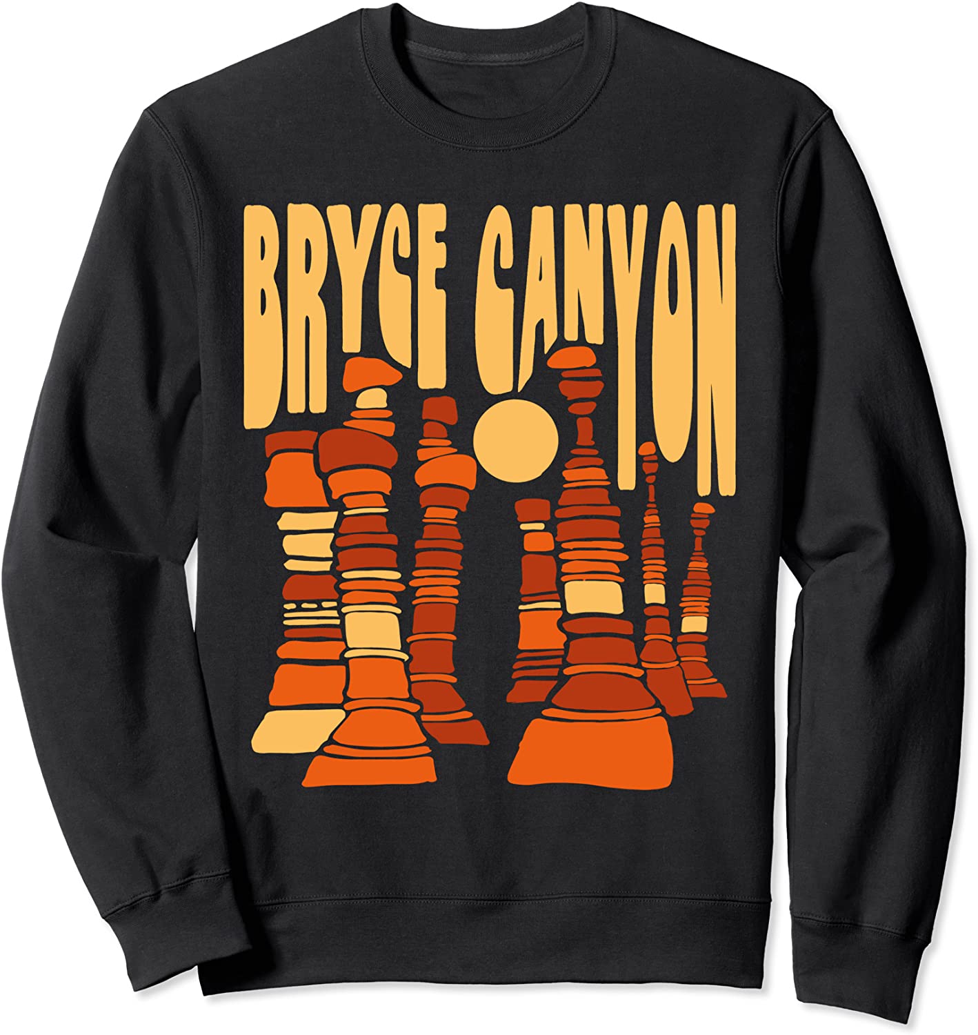 Bryce Canyon National Park Vintage Hoo Doo Retro Graphic Sweatshirt