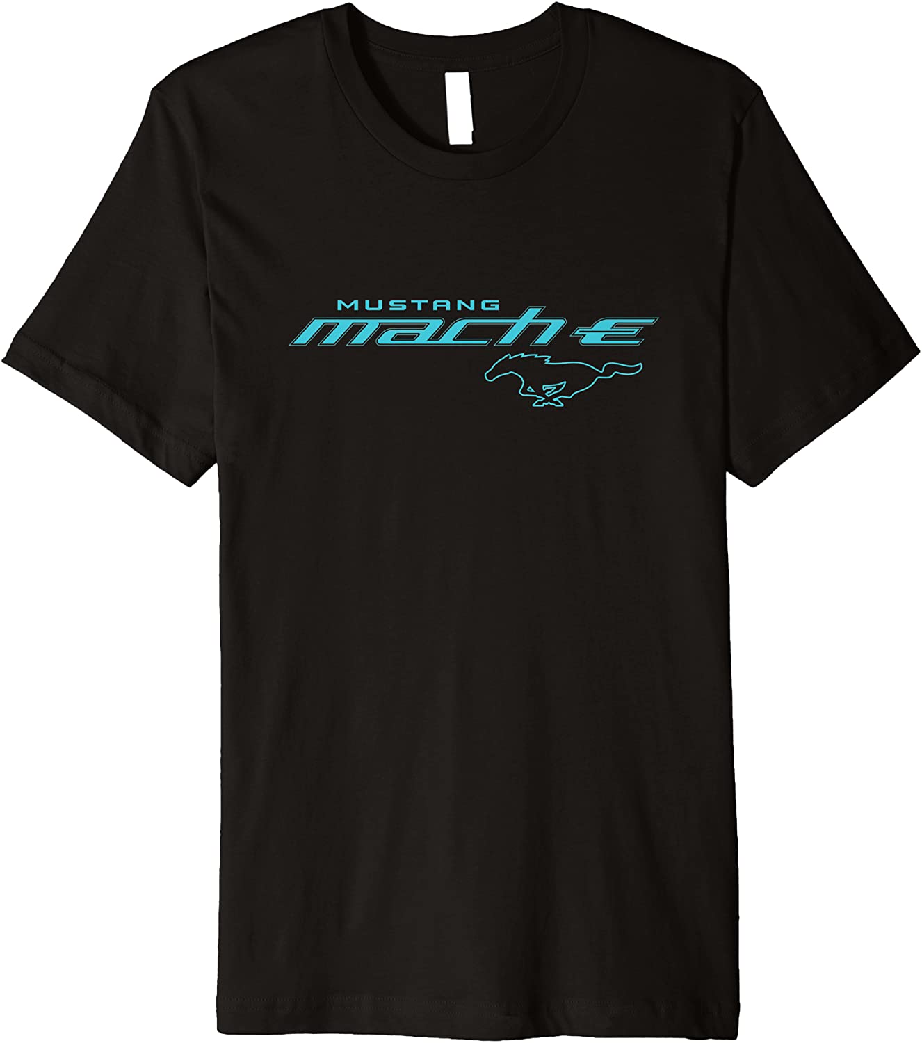Ford Mustang Mach-E Blue Logo Premium T-Shirt