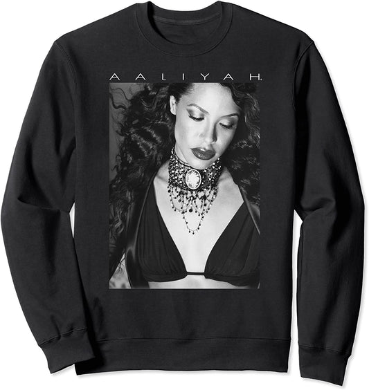 Aaliyah Photo with Logo Sweatshirt