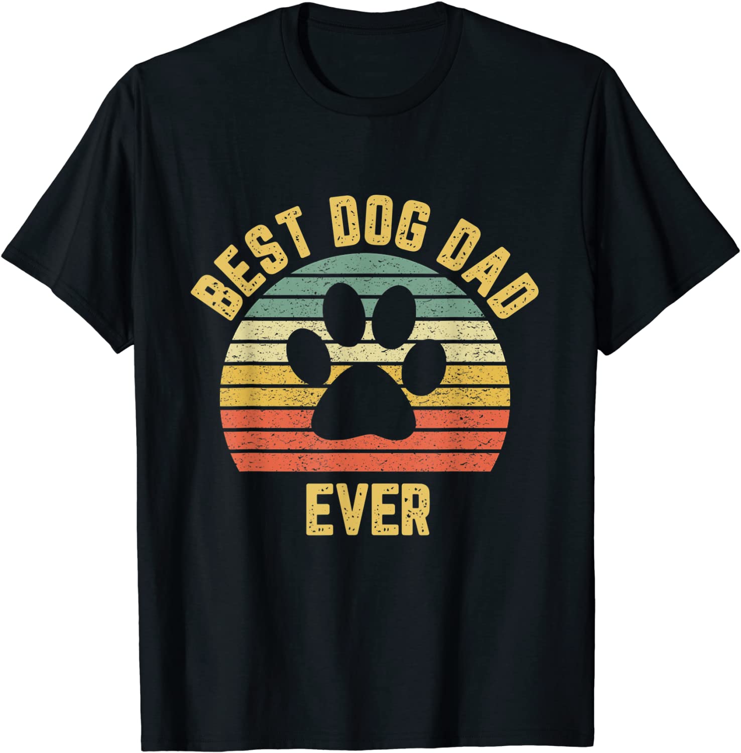 Vintage Dog Dad Shirt Cool Fathers Day Gift Retro T Shirt