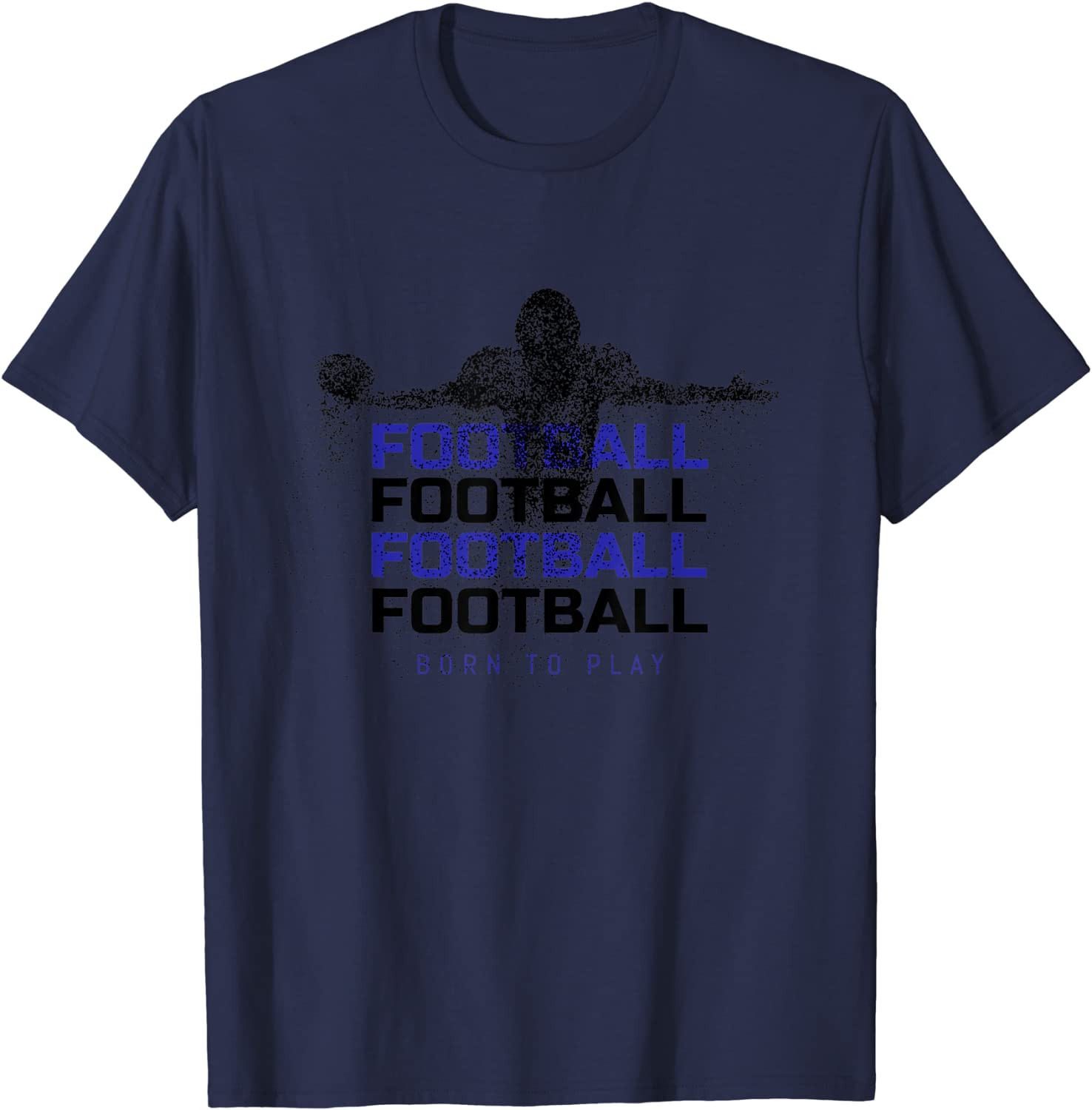 Unique American Football TEAM TOUCHDOWN Sports Fan Design T-Shirt