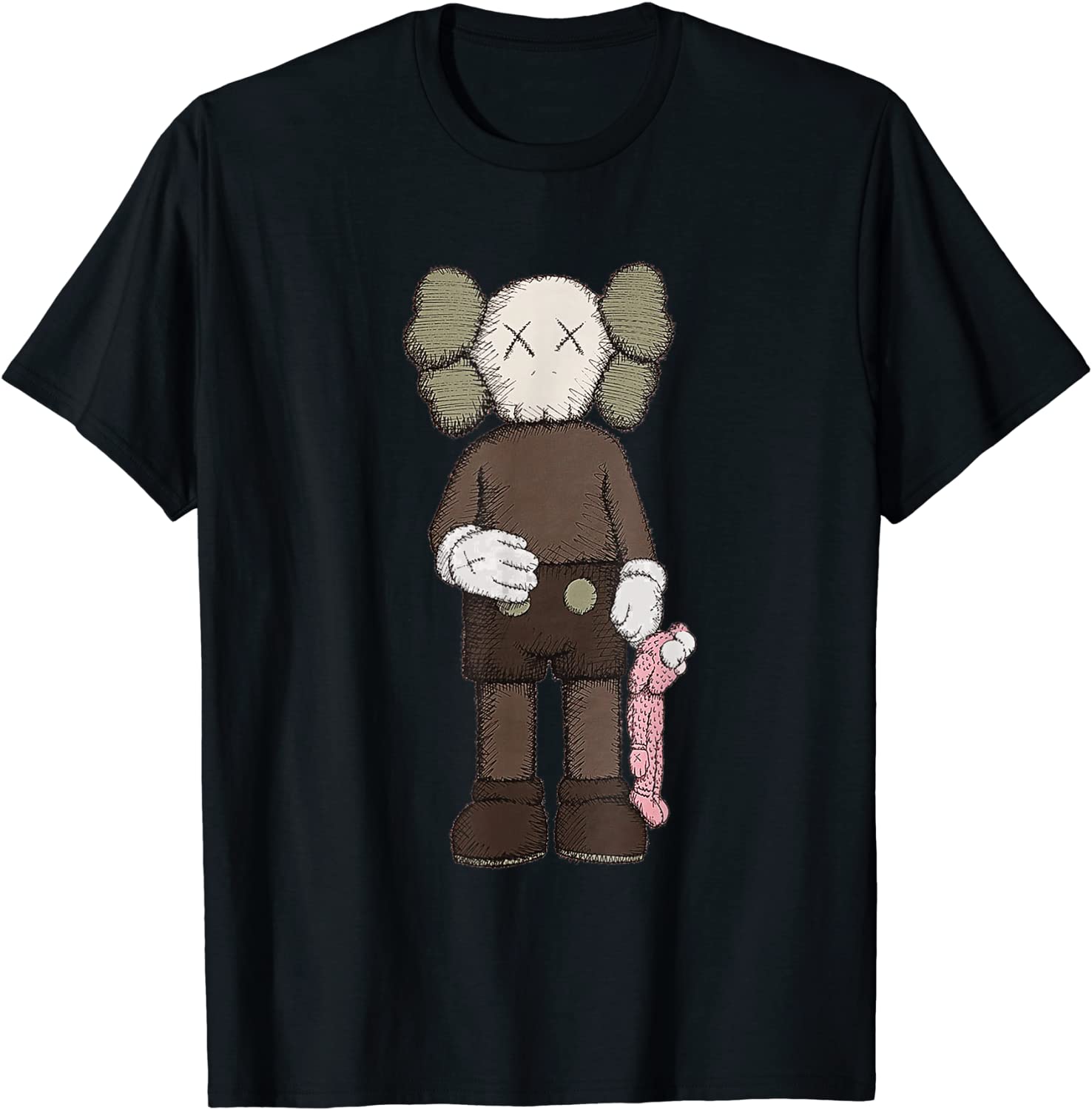 Summer collection Grey Companion BFF Dessected Pink Tee