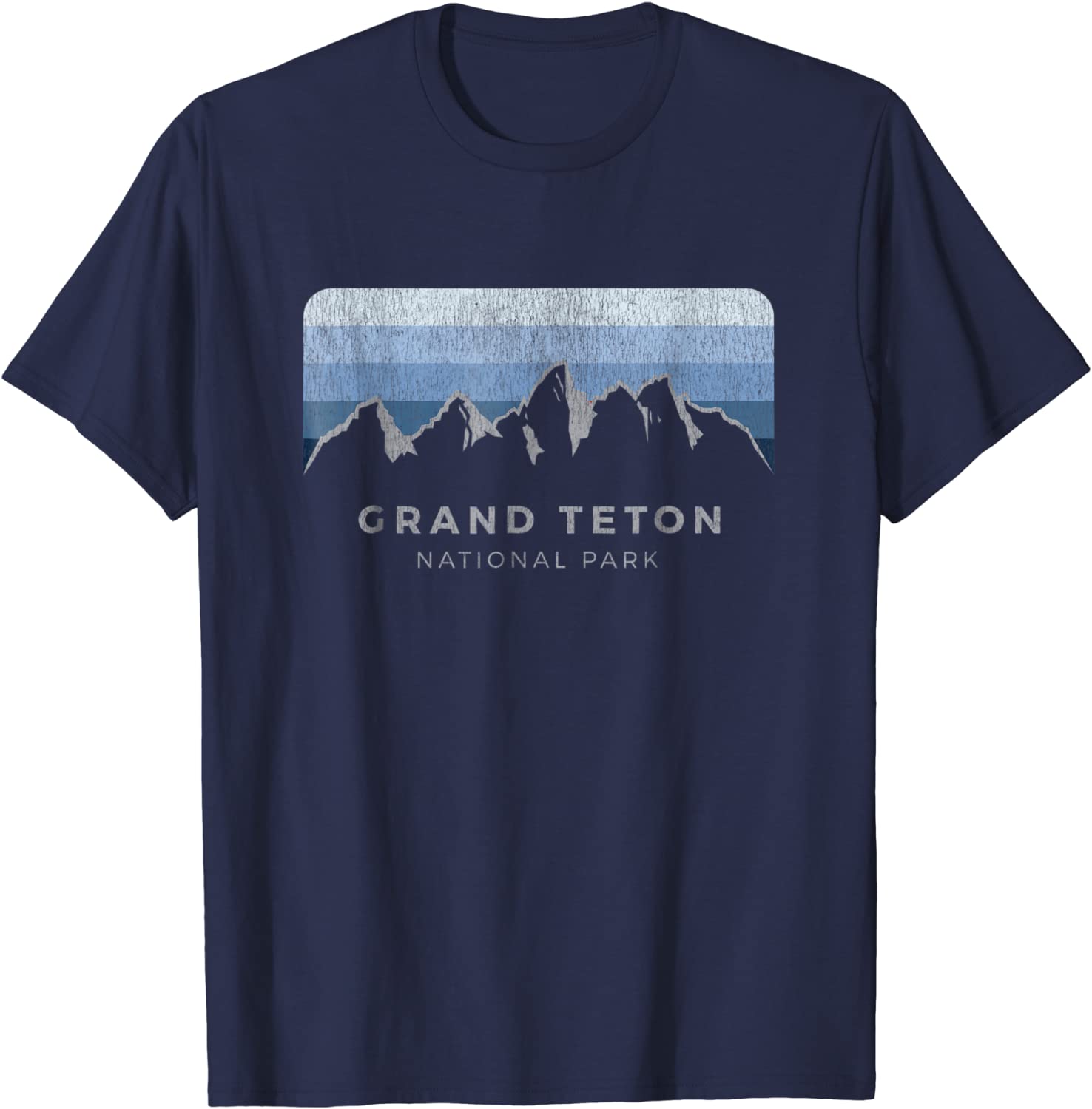 Grand Teton National Park Tshirt Winter Edition