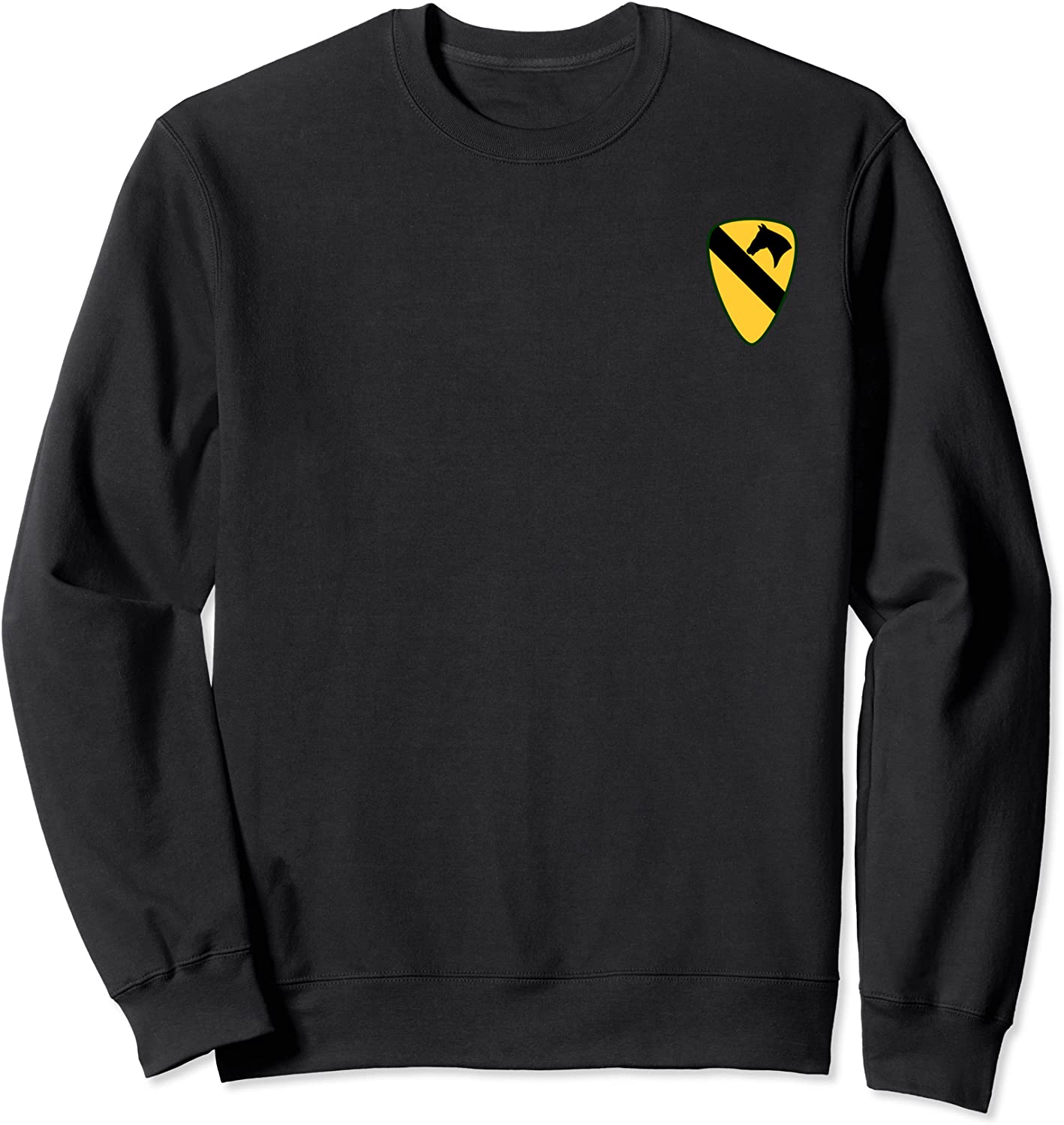 Army 1st Cavalry Division Patch Military Veteran Sweatshirt