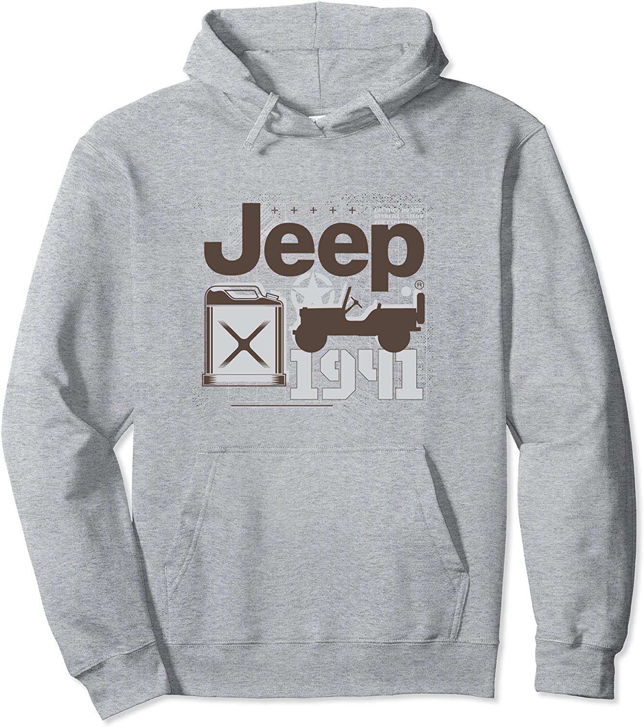 Jeep Willys 1941 Pullover Hoodie