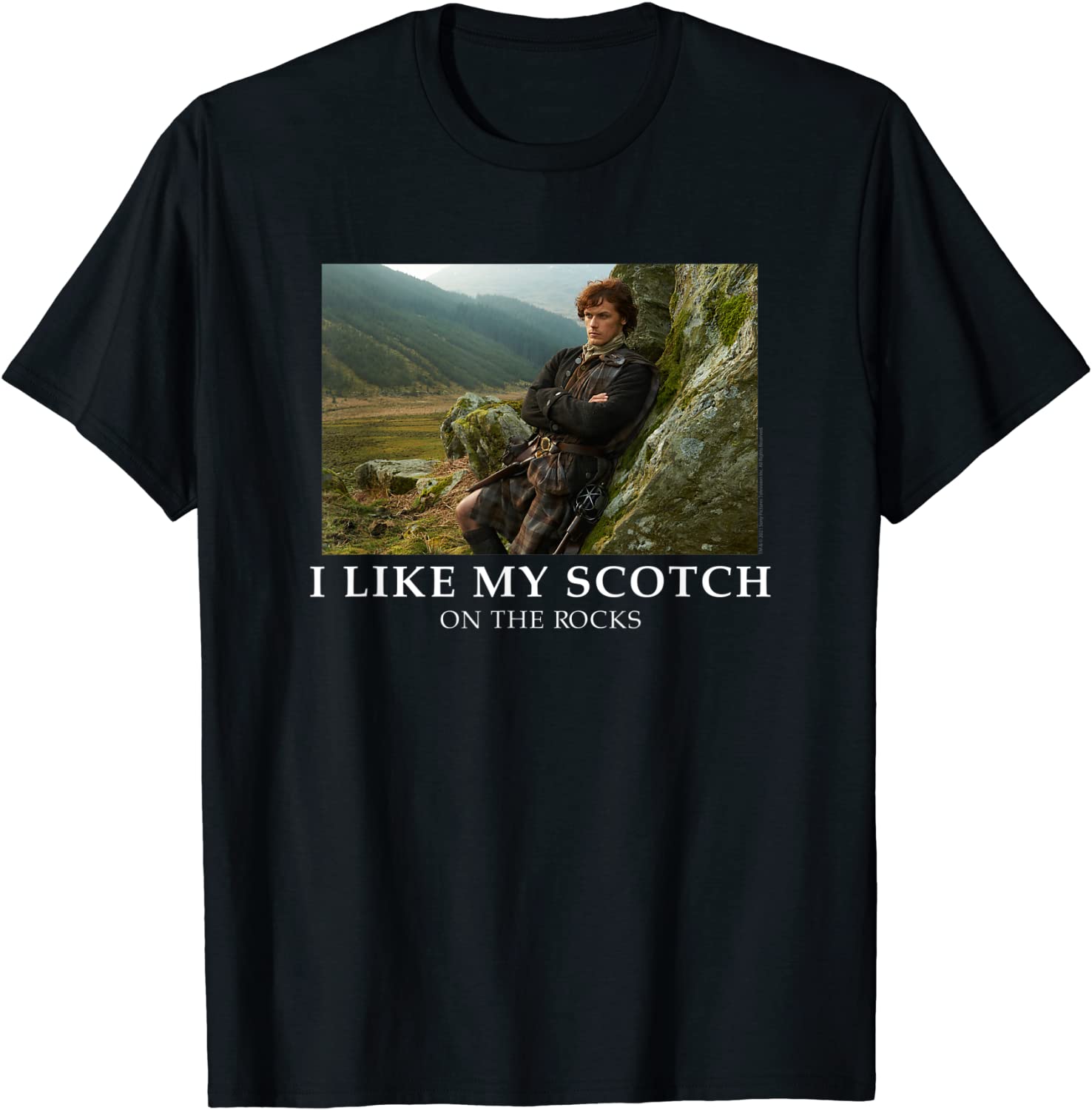 Outlander Scotch on the Rocks T-Shirt