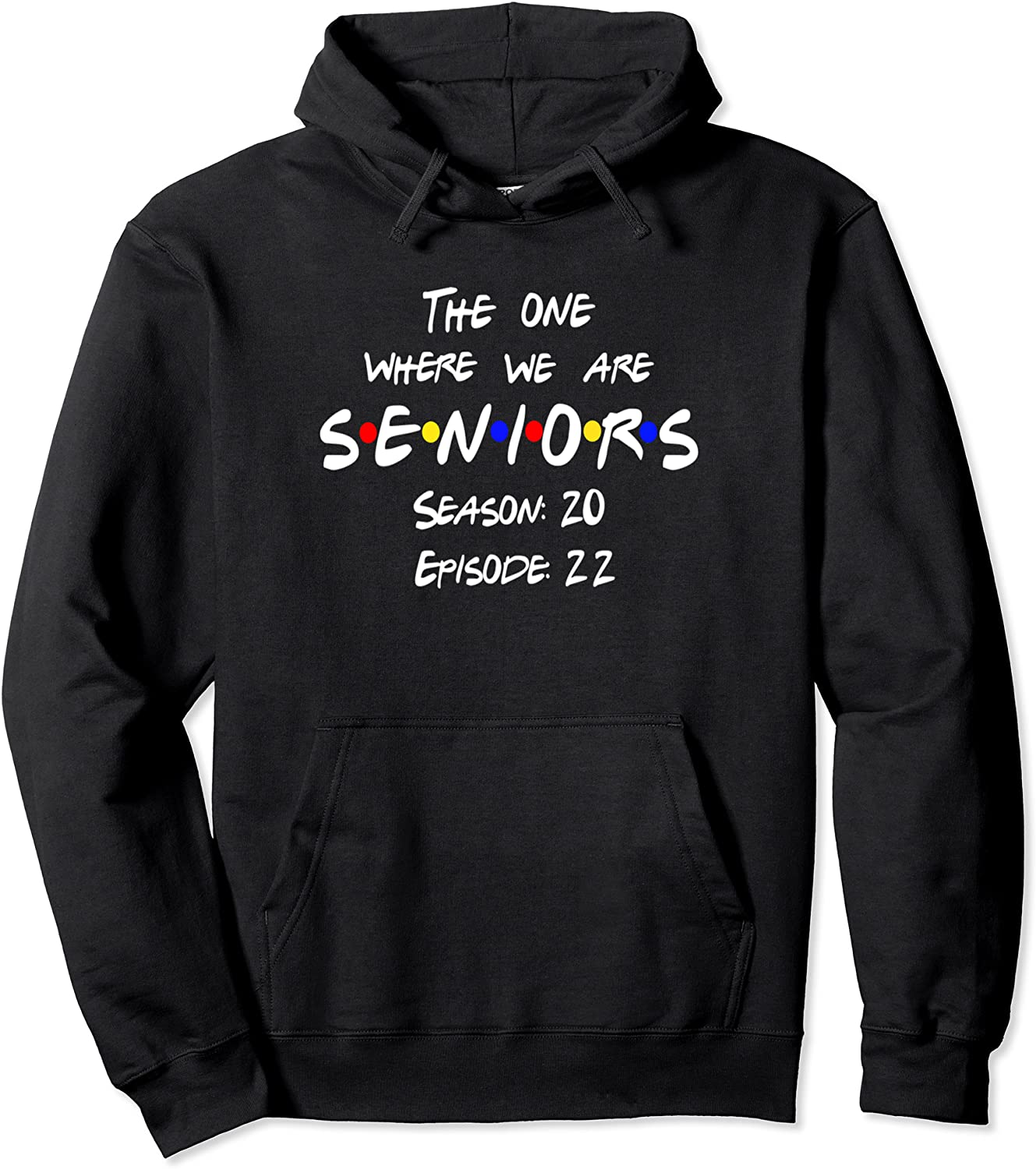 Class of 2022 Senior Year 22 Cute Grad Gift for Women Men Pullover Hoodie