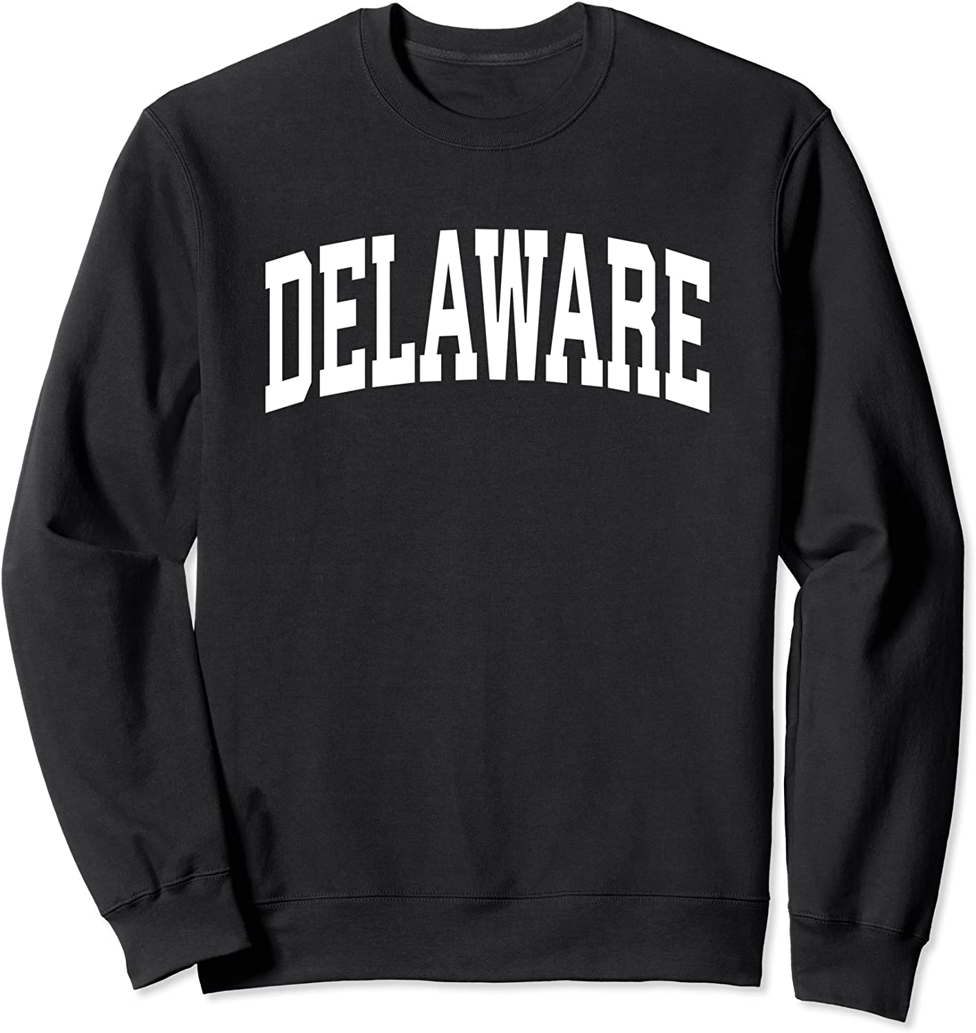 Delaware Crewneck Sweatshirt Sports College Style State Gift