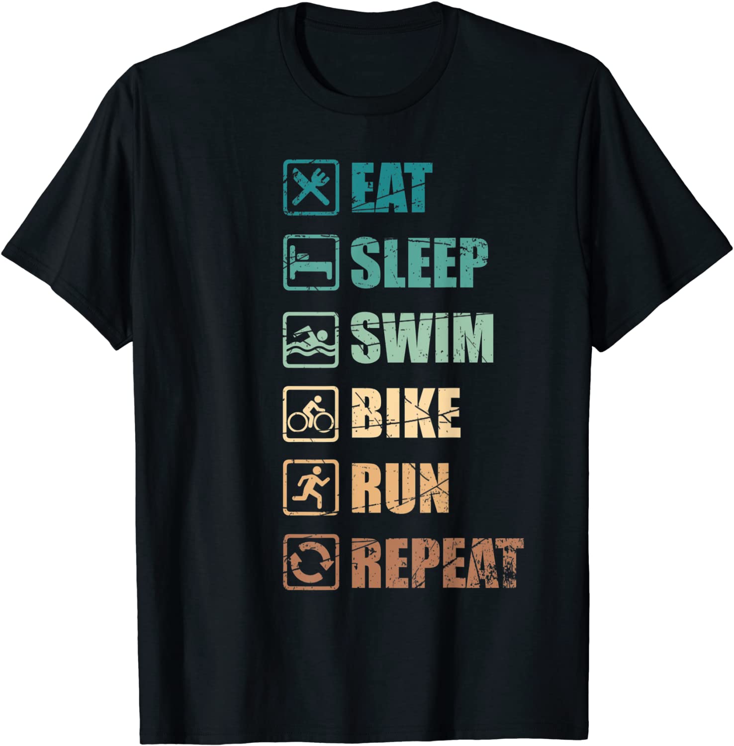 Funny Hobby Triathlete Gift Sports Triathlon T-Shirt