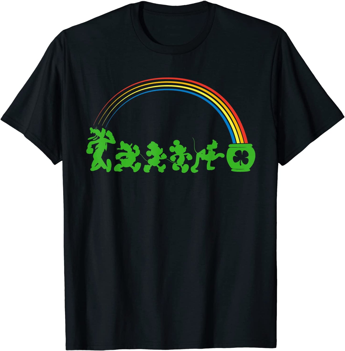 Disney Mickey and Friends Lucky Walk St Patricks Day T-Shirt