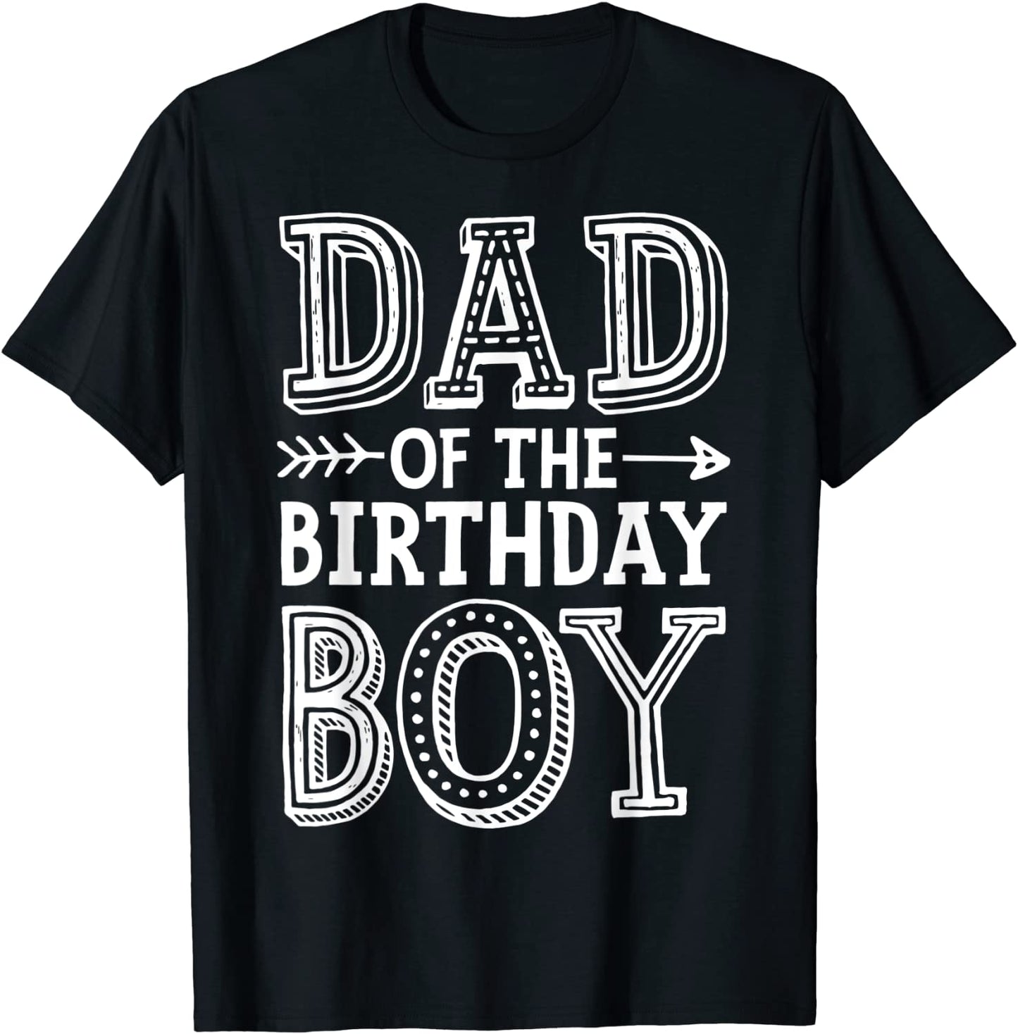 Dad of the Birthday Boy T shirt Father Dads Daddy Men Gifts T-Shirt