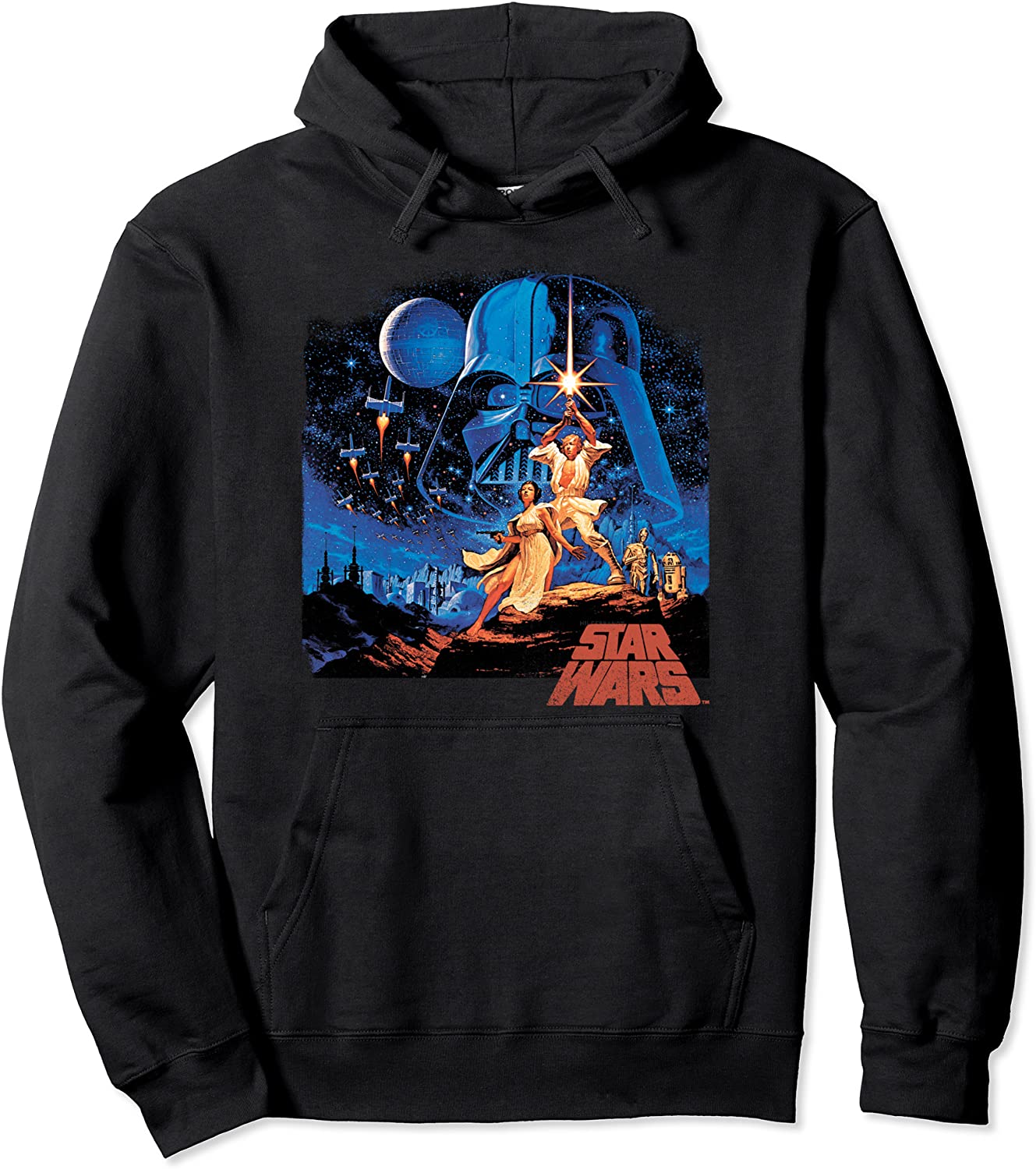 Star Wars A New Hope Classic Vintage Poster Hoodie