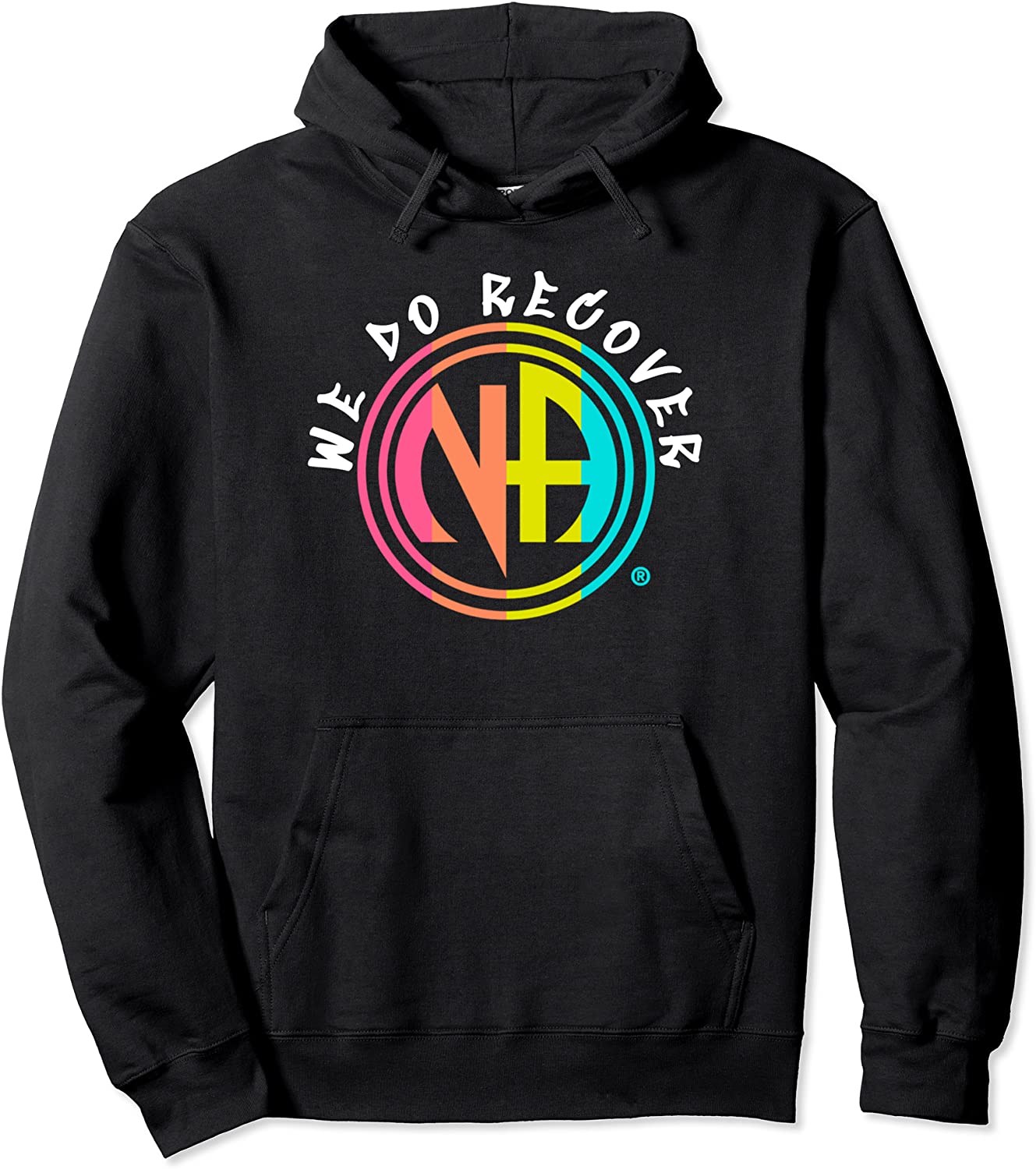 We Do Recover Logo Narcotics Anonymous NA AA Gift Hoodie Pullover Hoodie