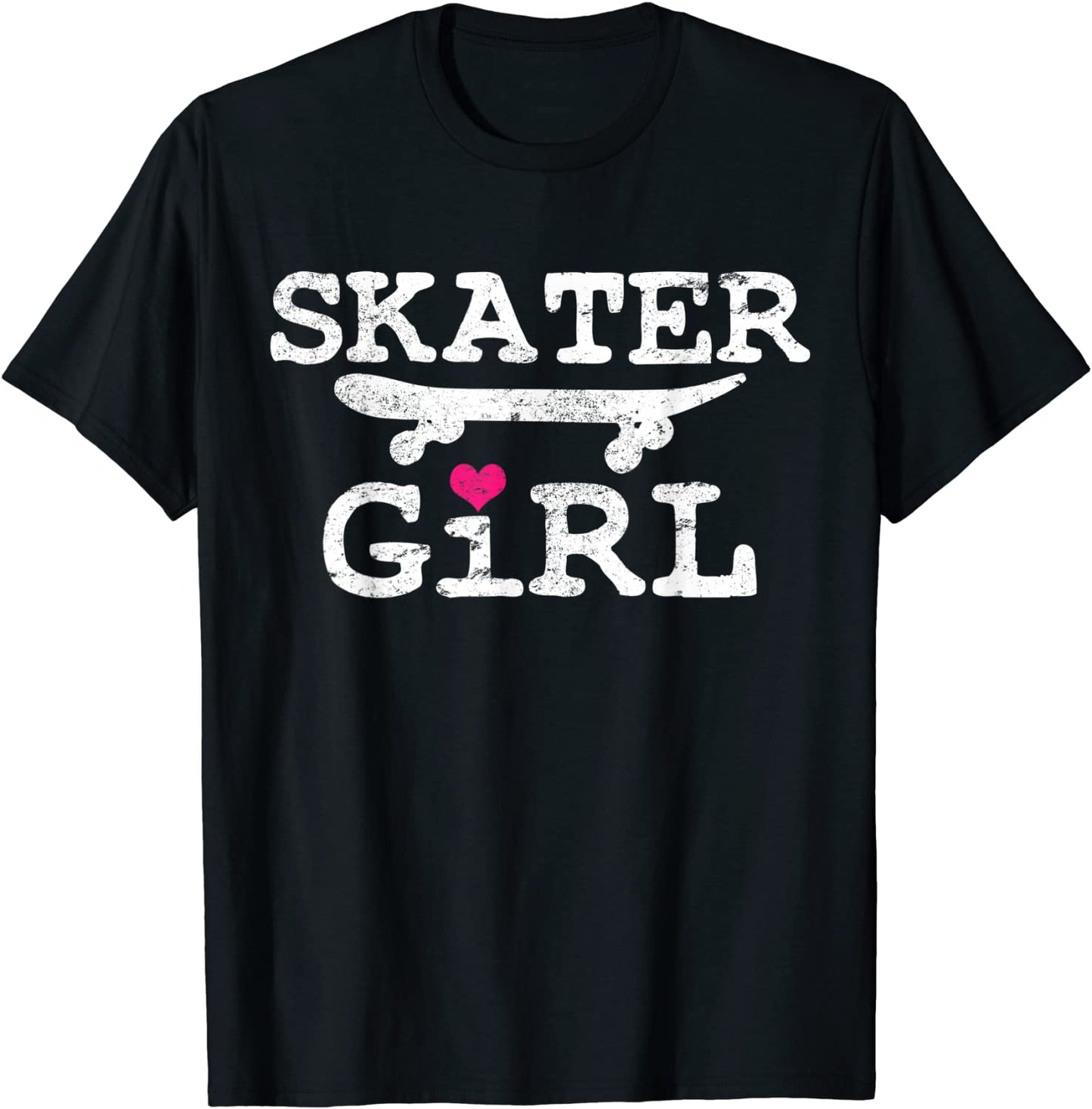 Skater Girl Skateboard Skateboarding T-Shirt