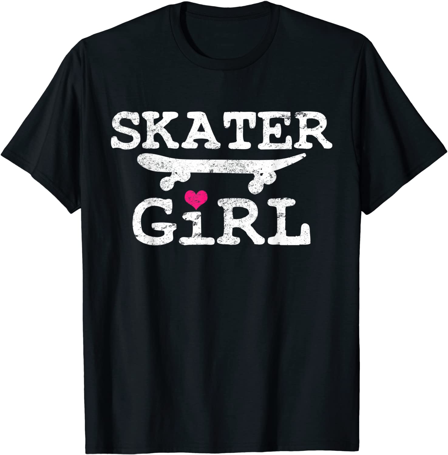 Skater Girl Skateboard Skateboarding T-Shirt