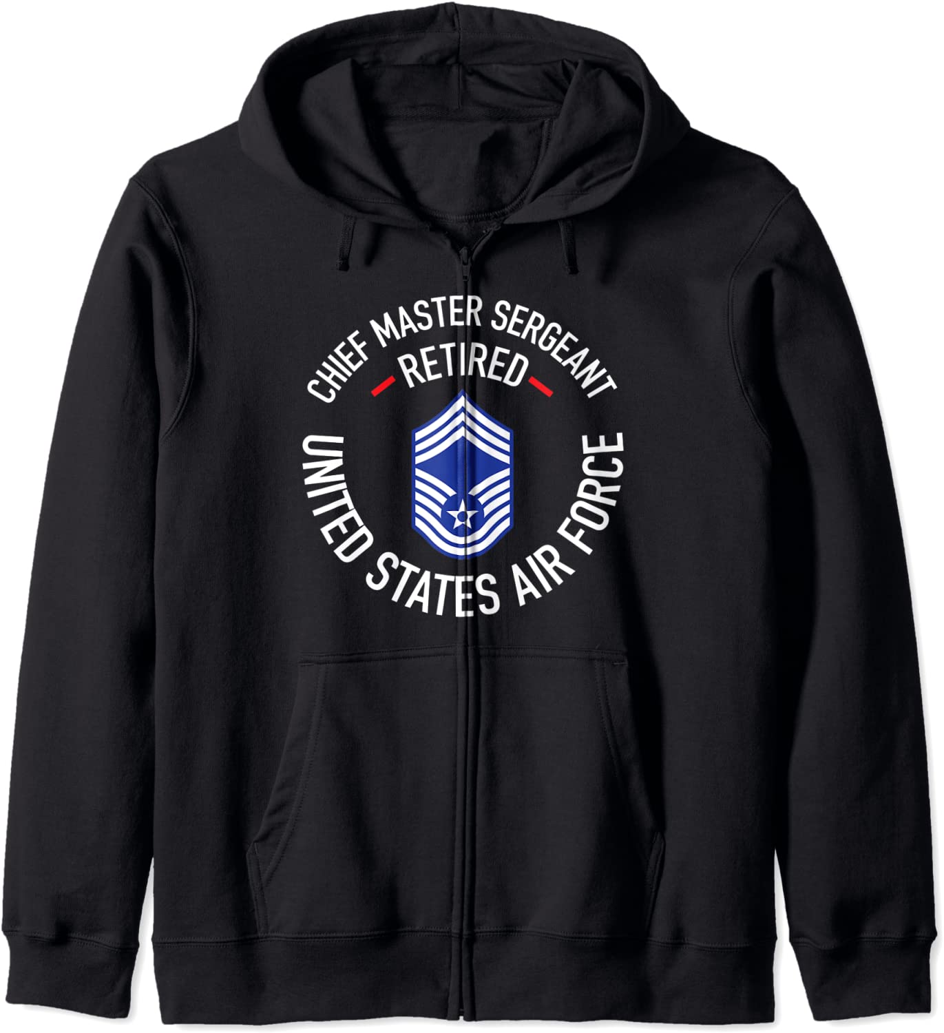 Chief Master Sergeant Retired Air Force Retirement Gifts Hoodie