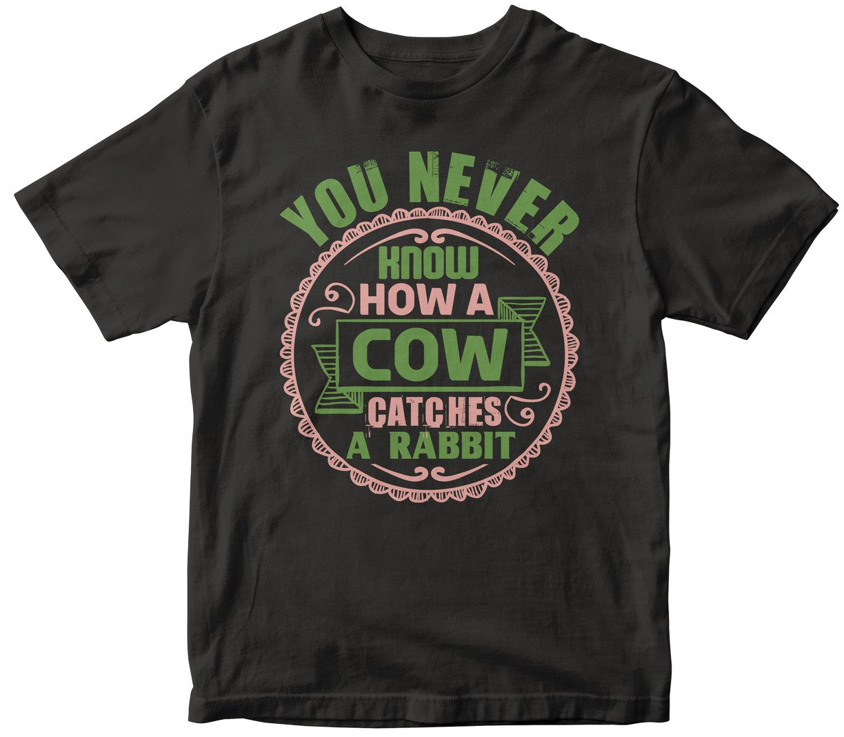 You Never Know How A Cow Catches A Rabbit