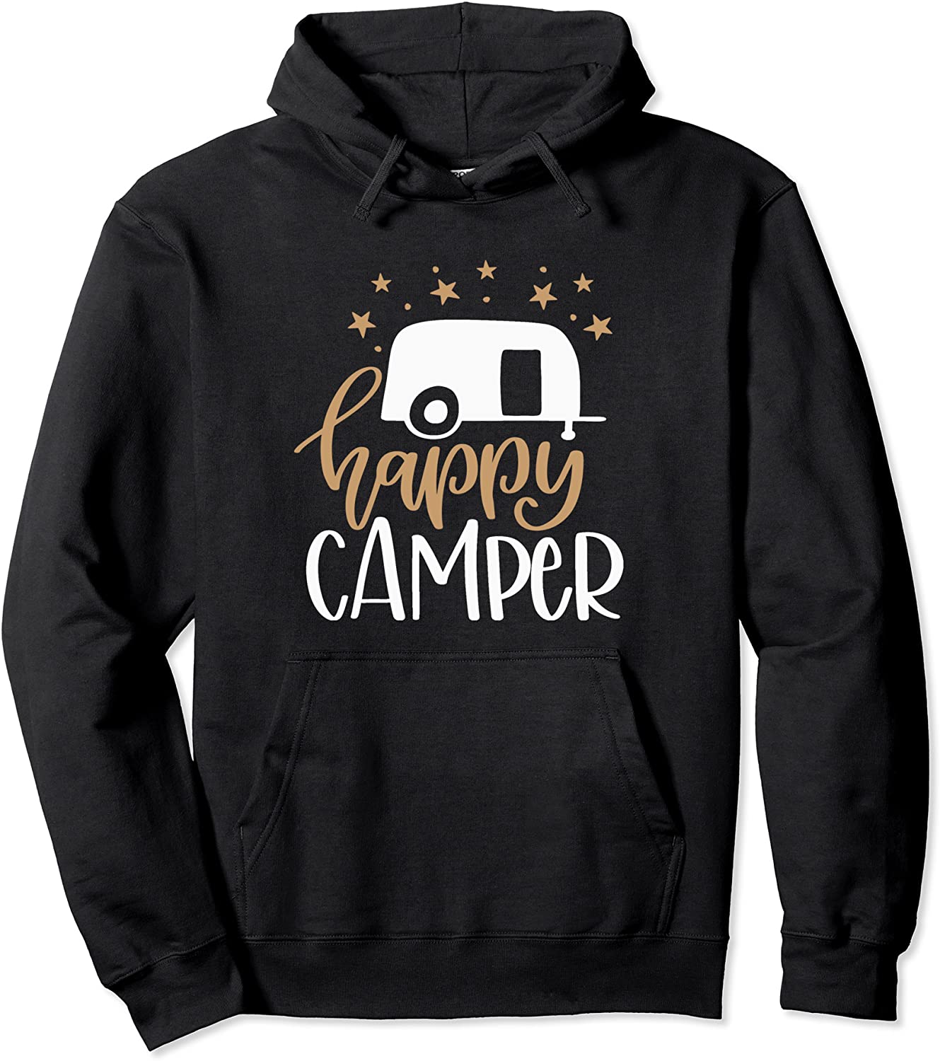 Happy Camper Hooded Sweatshirt