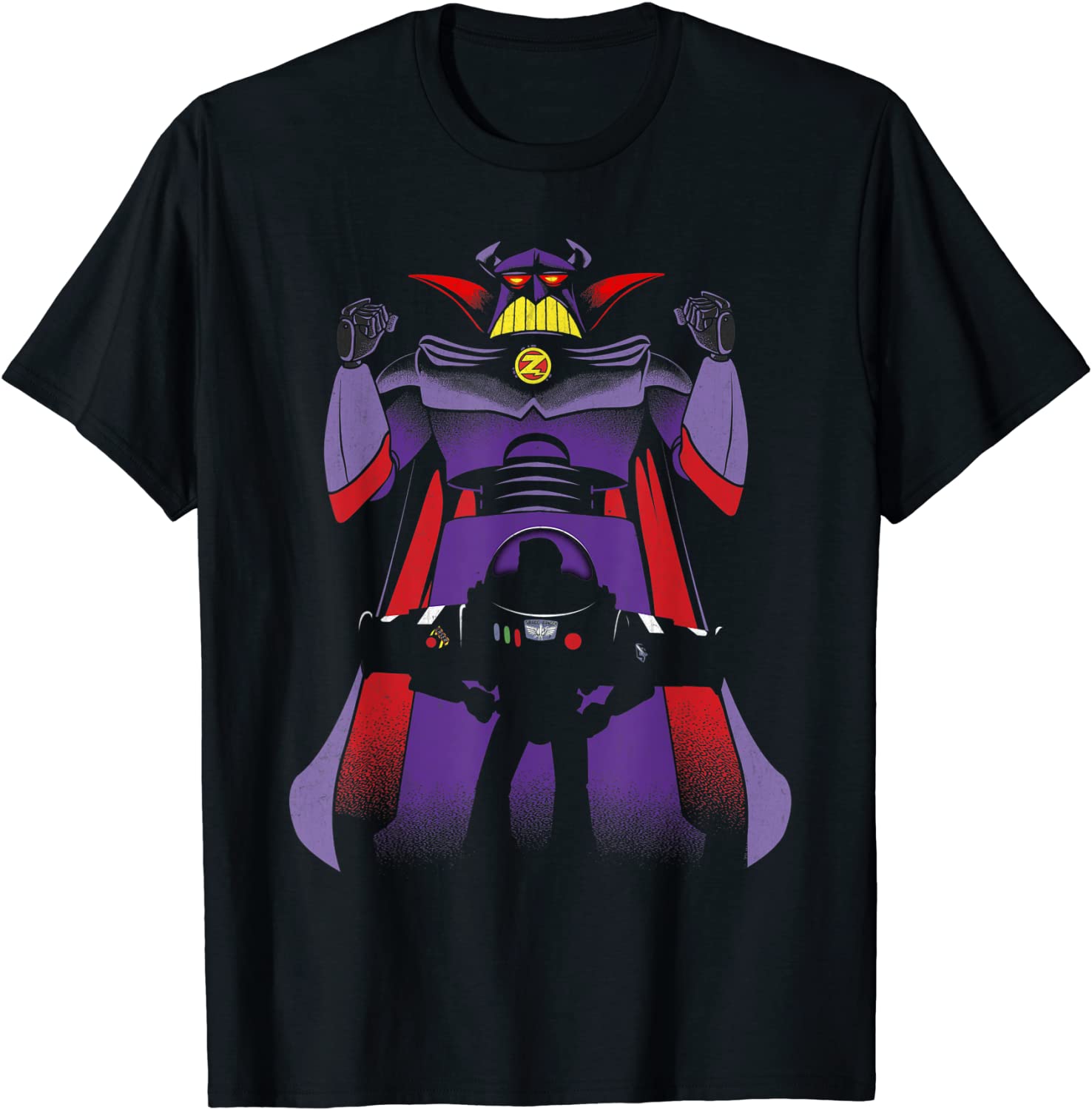 Disney Pixar Toy Story Zurg Behind Buzz Lightyear T-Shirt T-Shirt