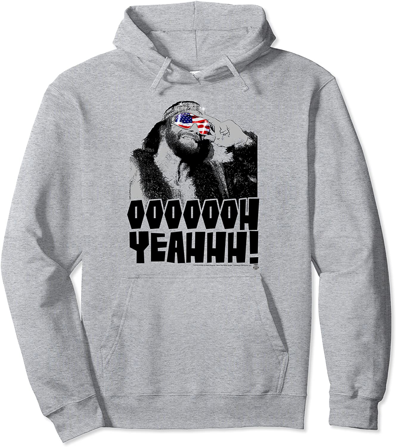 WWE Patriotic Macho Man Pullover Hoodie