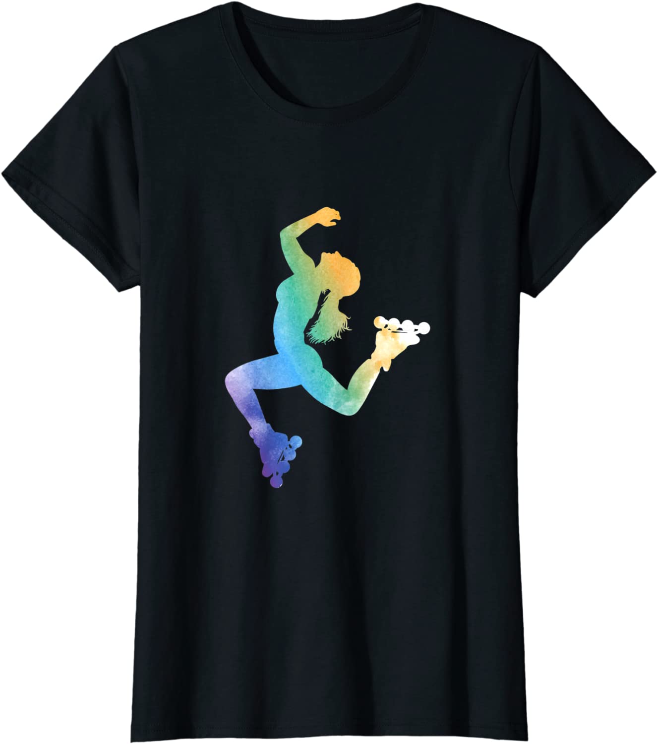 Skate Skater Skating Sports Rollerblades Rollerblading Gift T-Shirt