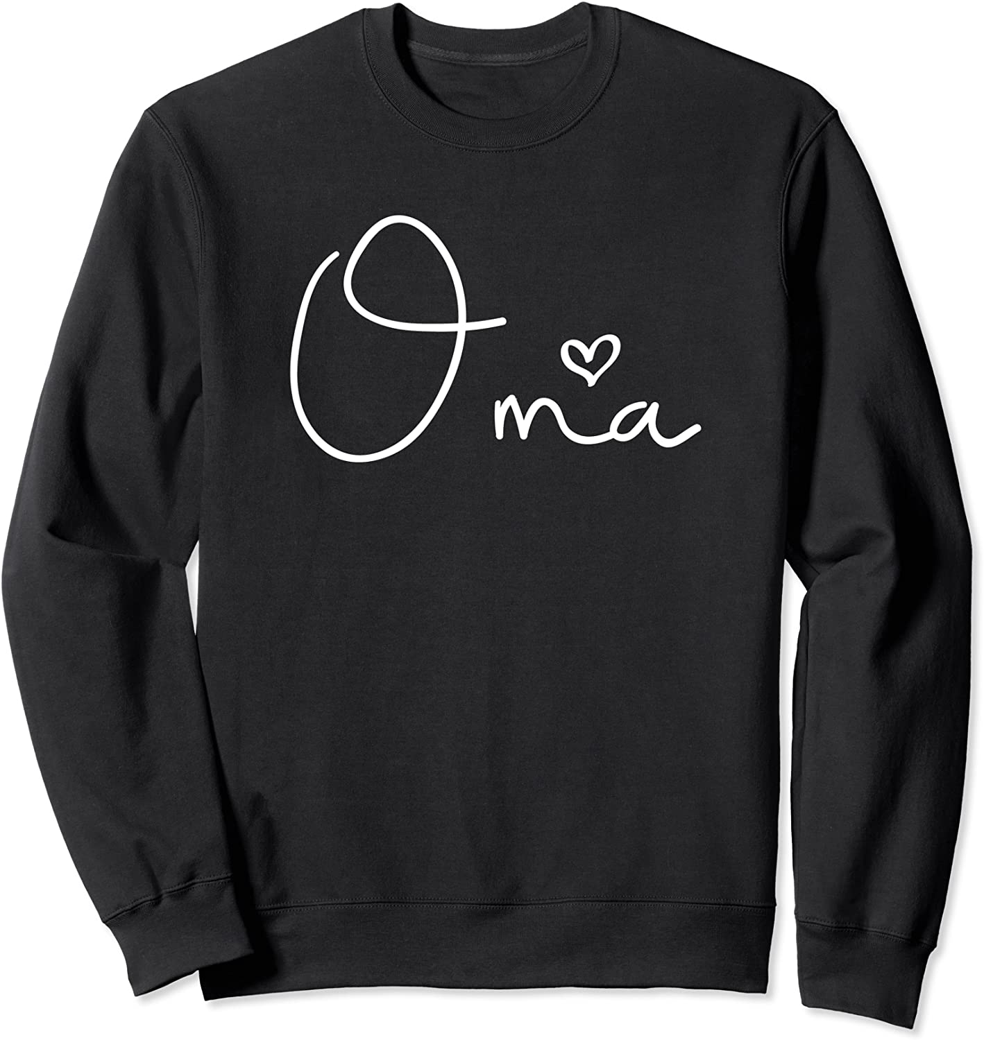 Oma Heart Sweatshirt For Women German Grandma Gift Sweatshirt