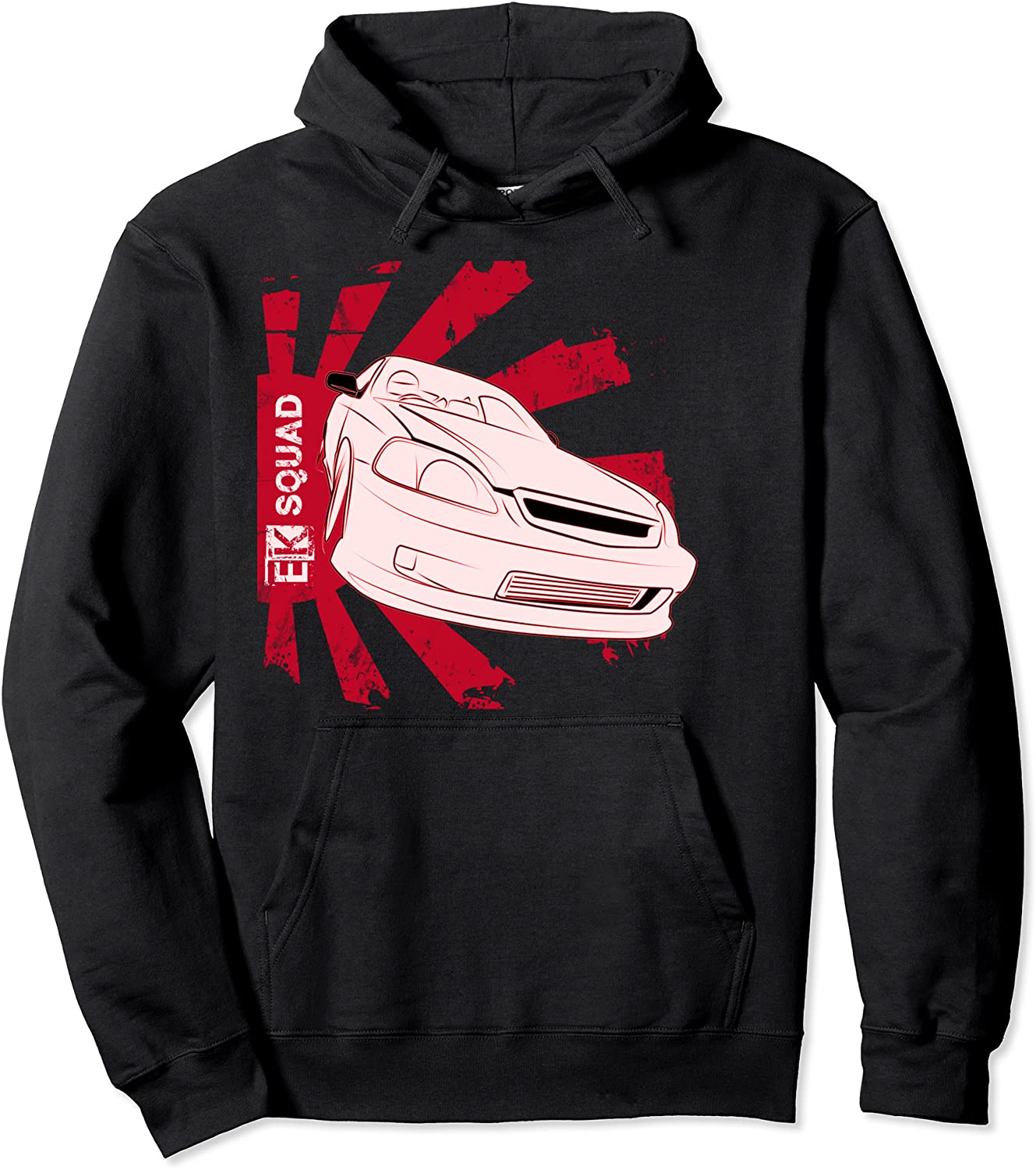 EK JDM EK Squad Japan car hoodie