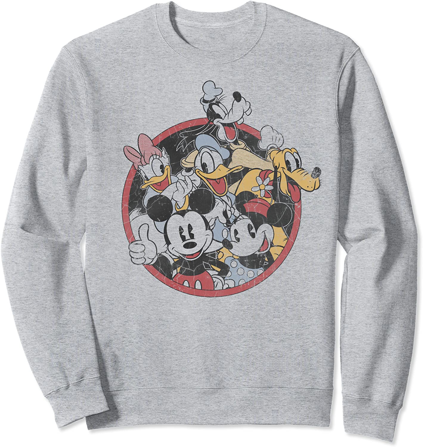 Disney Mickey And Friends Classic Group Shot Sweatshirt