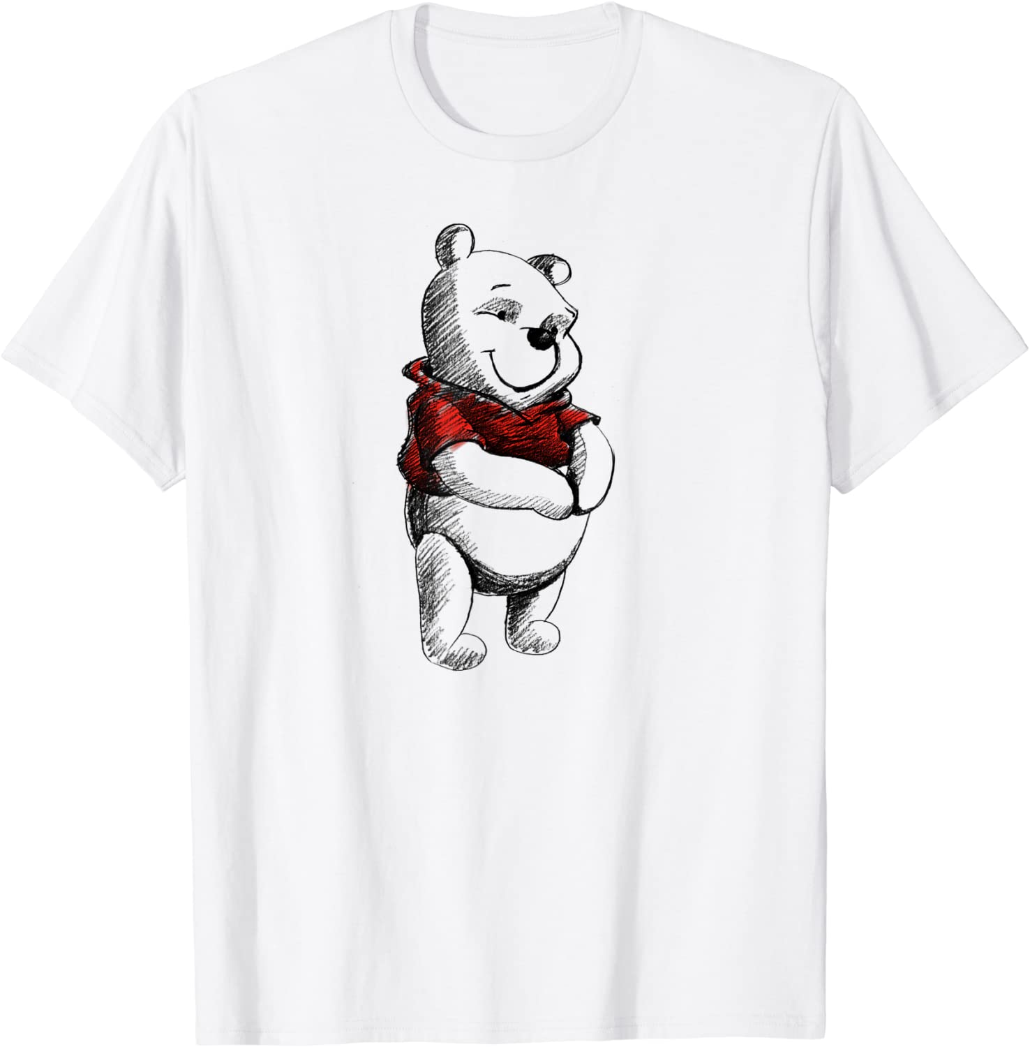 Disney Sketch of Winnie the Pooh T-Shirt