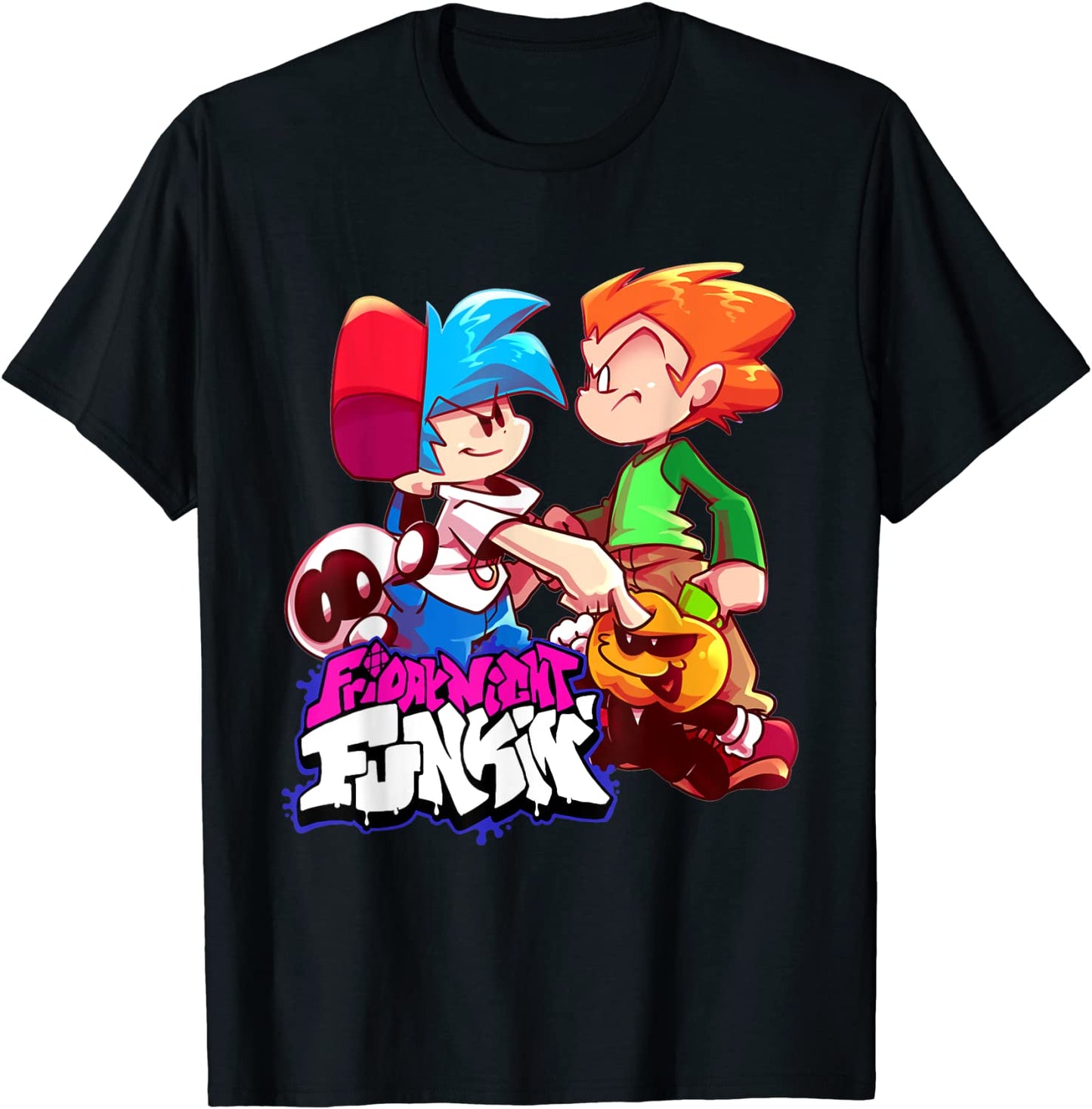 Friday Night Funkin Boyfriend and Pico T-Shirt