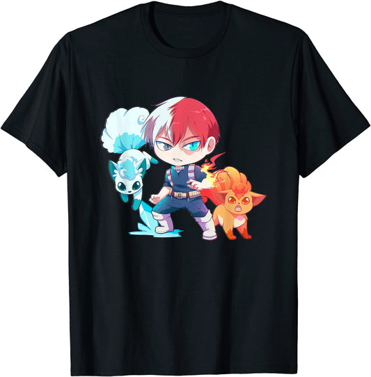 Academia My Hero Todoroki Loves T-Shirt