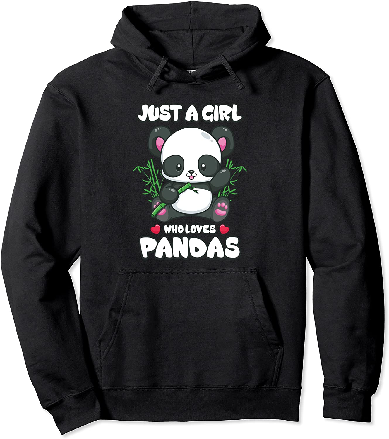 Just A Girl Who Loves Pandas Hoodie