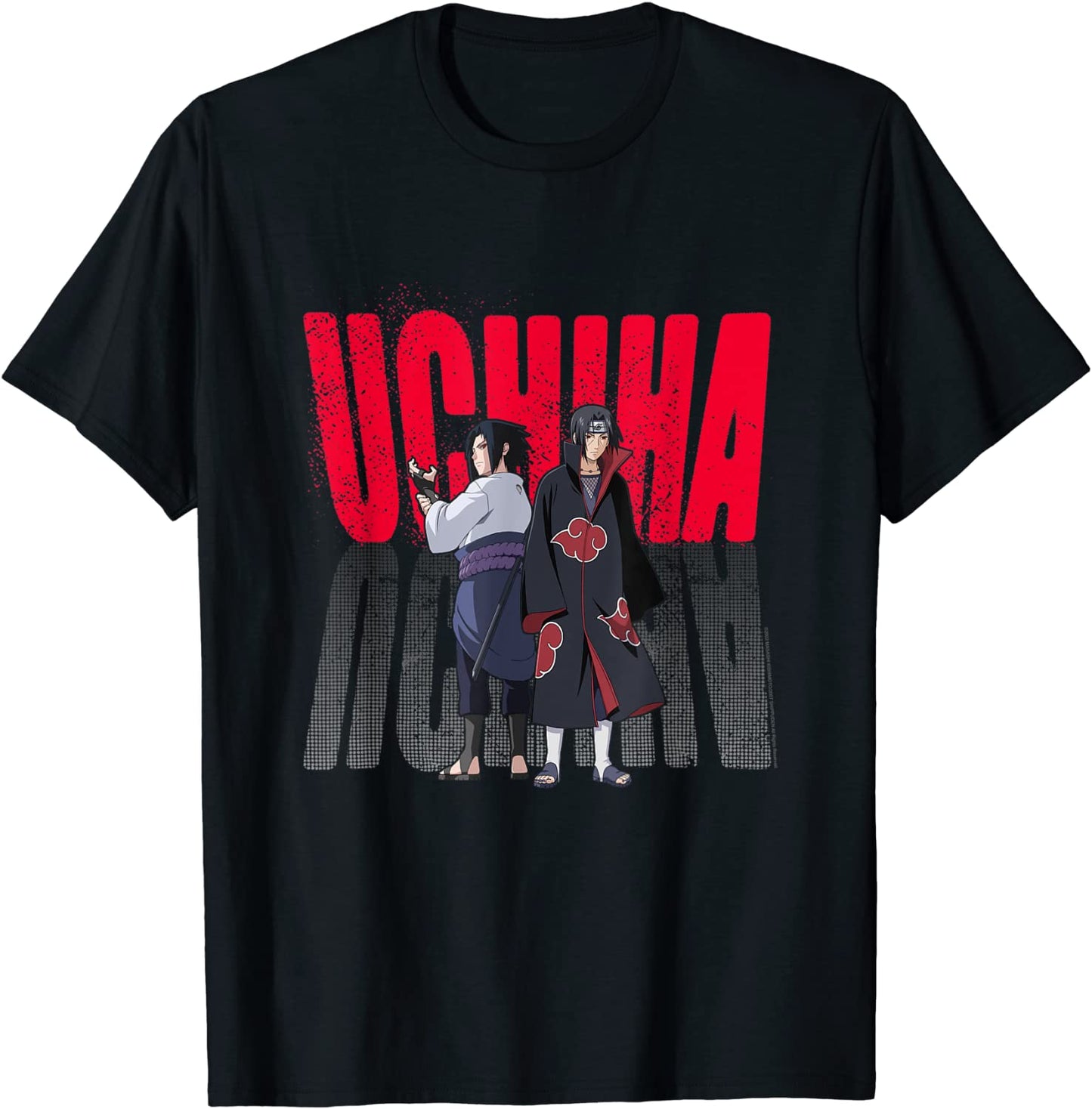 Naruto Shippuden Uchiha Itachi Sasuke T-Shirt