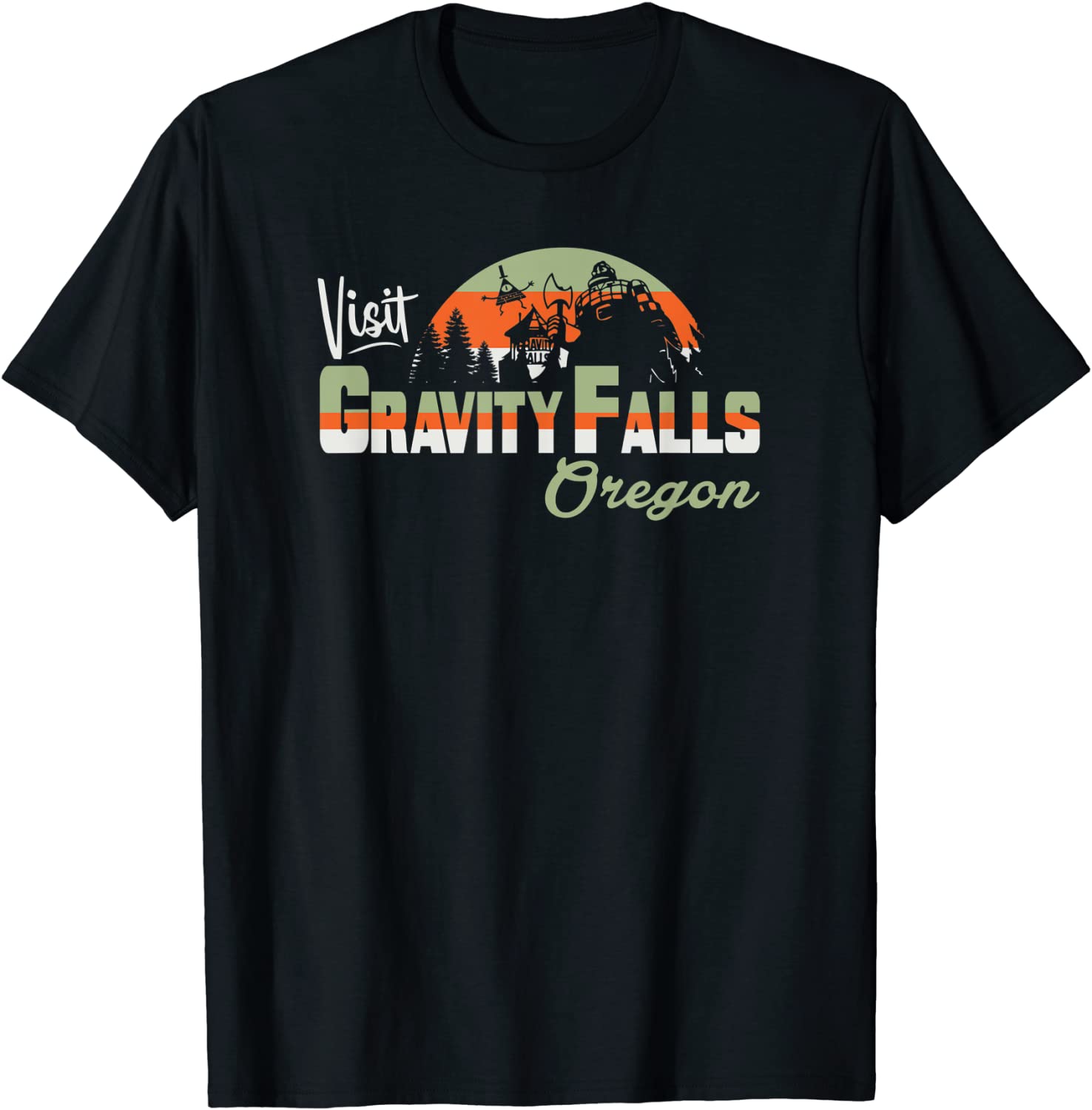 Visit Gravity Falls - Home of the Mystery Shack T-Shirt
