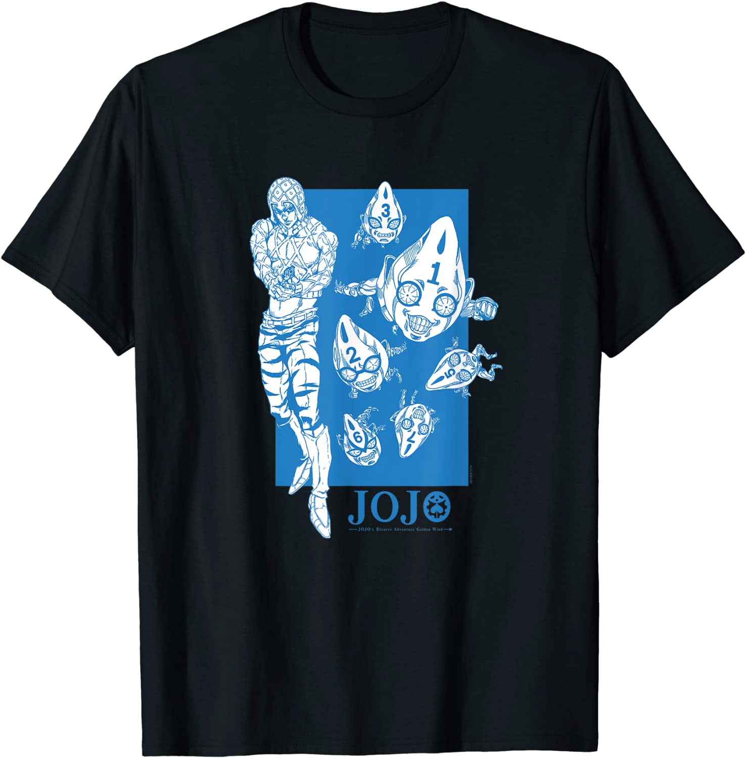 JoJos Bizarre Adventure Mista Six Bullets T-Shirt