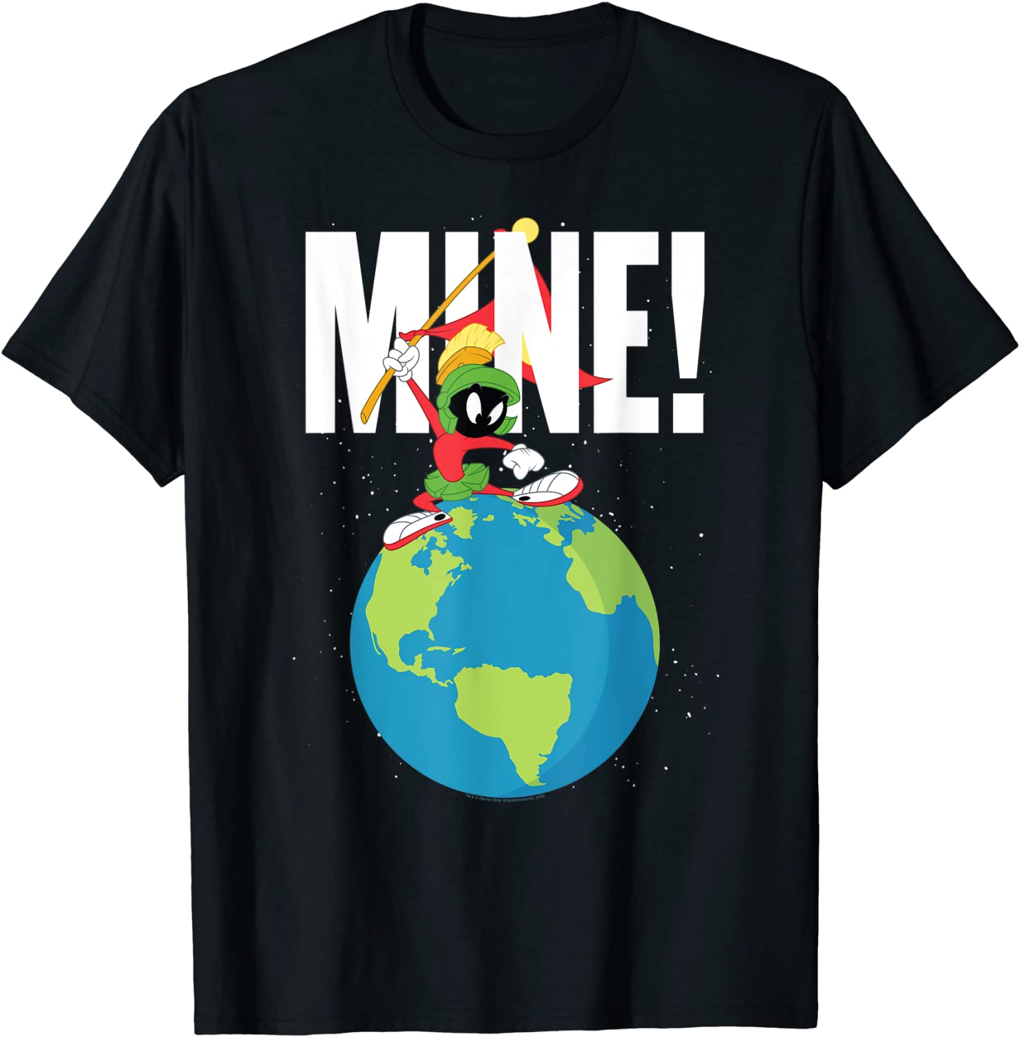 Looney Tunes Marvin the Martian Mine T-Shirt
