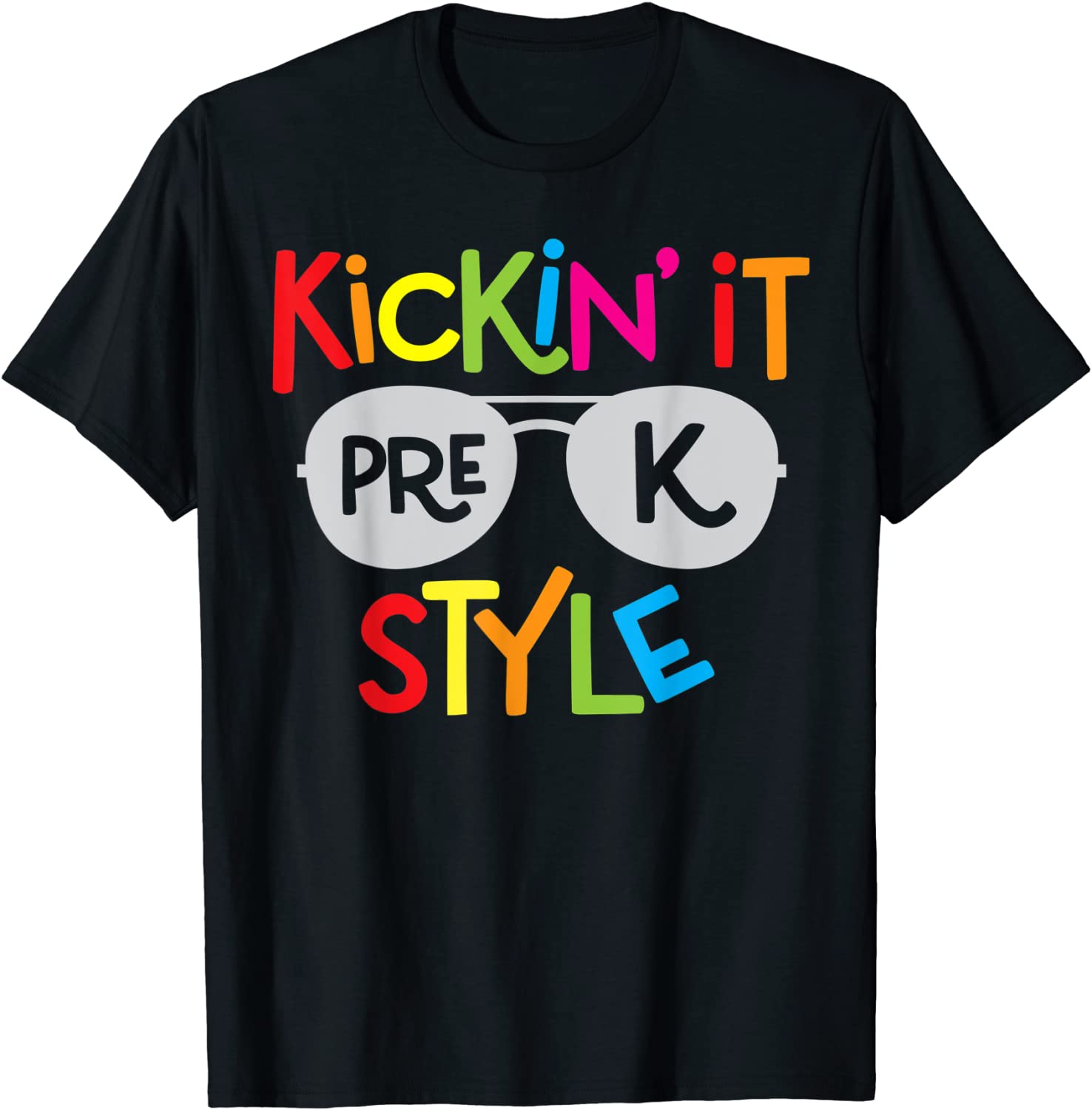 Kickin it Pre-K Style Shirt Kids Back to School Teacher T-Shirt