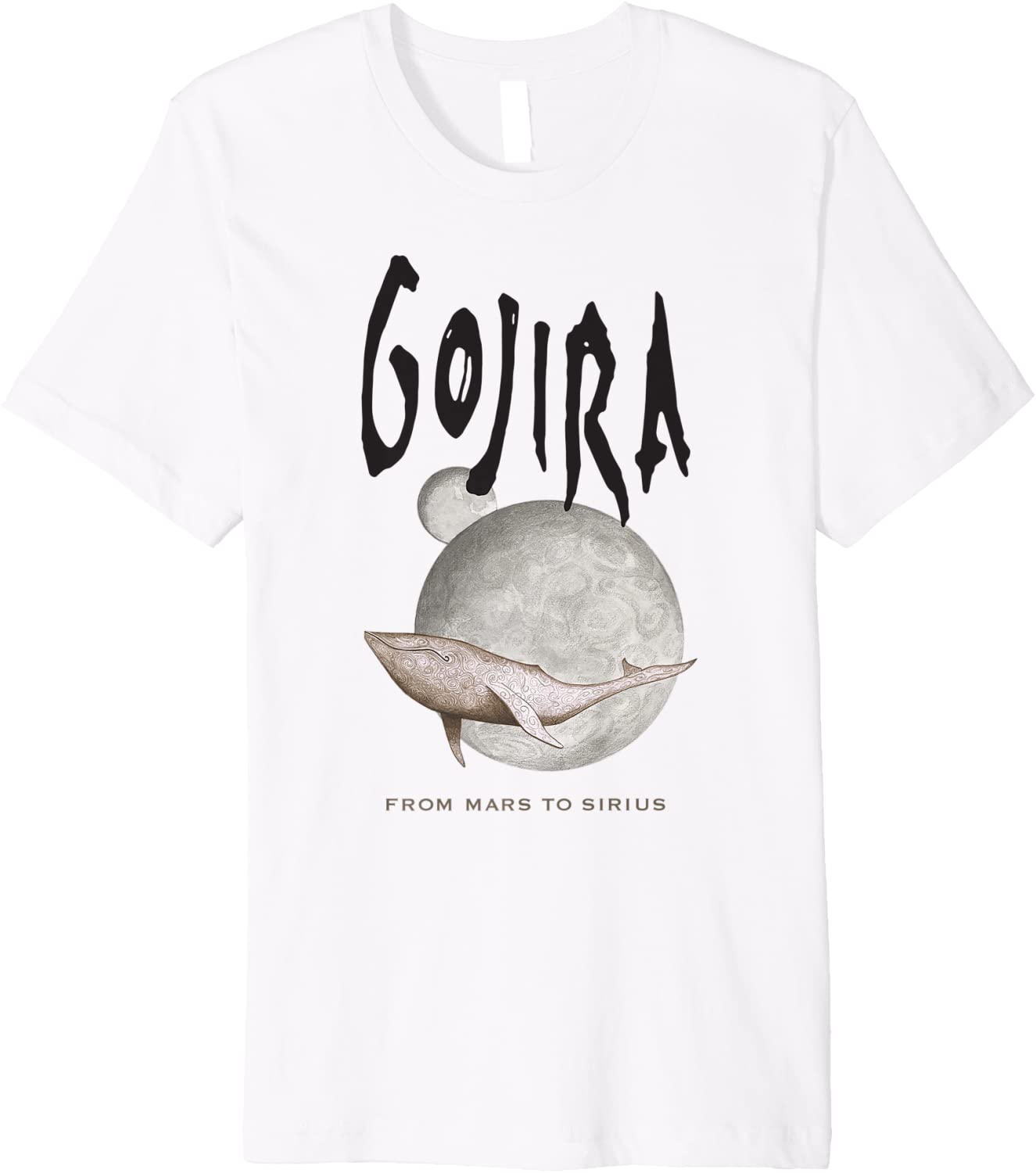Gojira Whale From Mars Premium T-Shirt