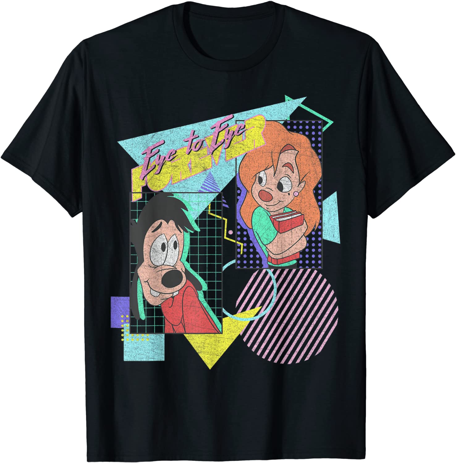 Disney A Goofy Movie Max Roxanne Eye To Eye Forever T-Shirt
