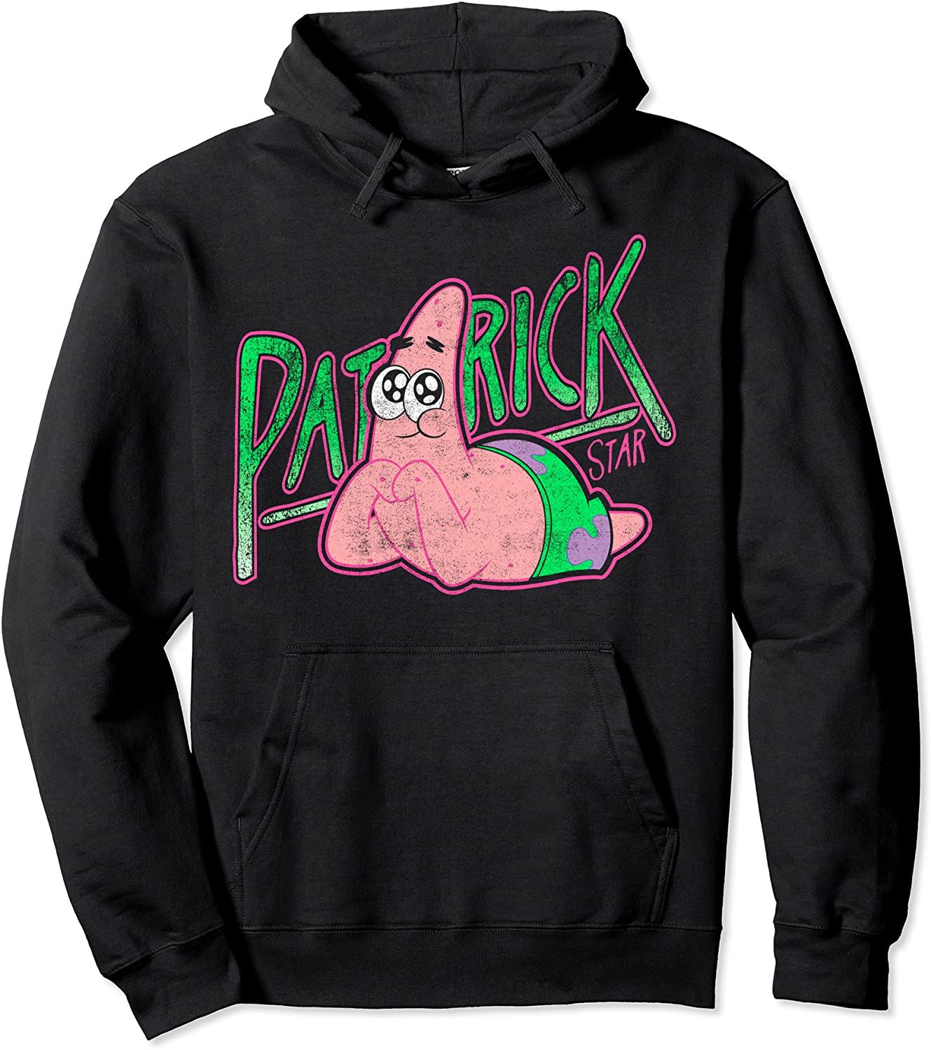 SpongeBob SquarePants Patrick Googly Eyes Pullover Hoodie