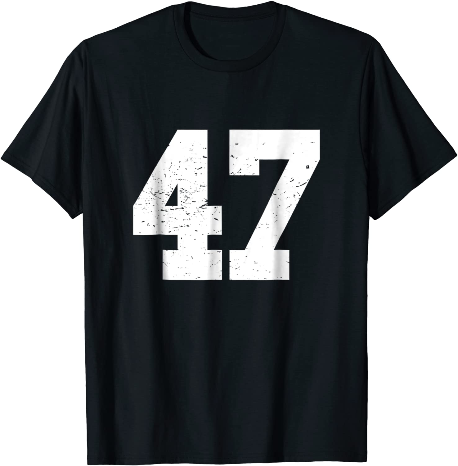 47 Sports Fan Player T Shirt Number 47 Game Winner Lucky