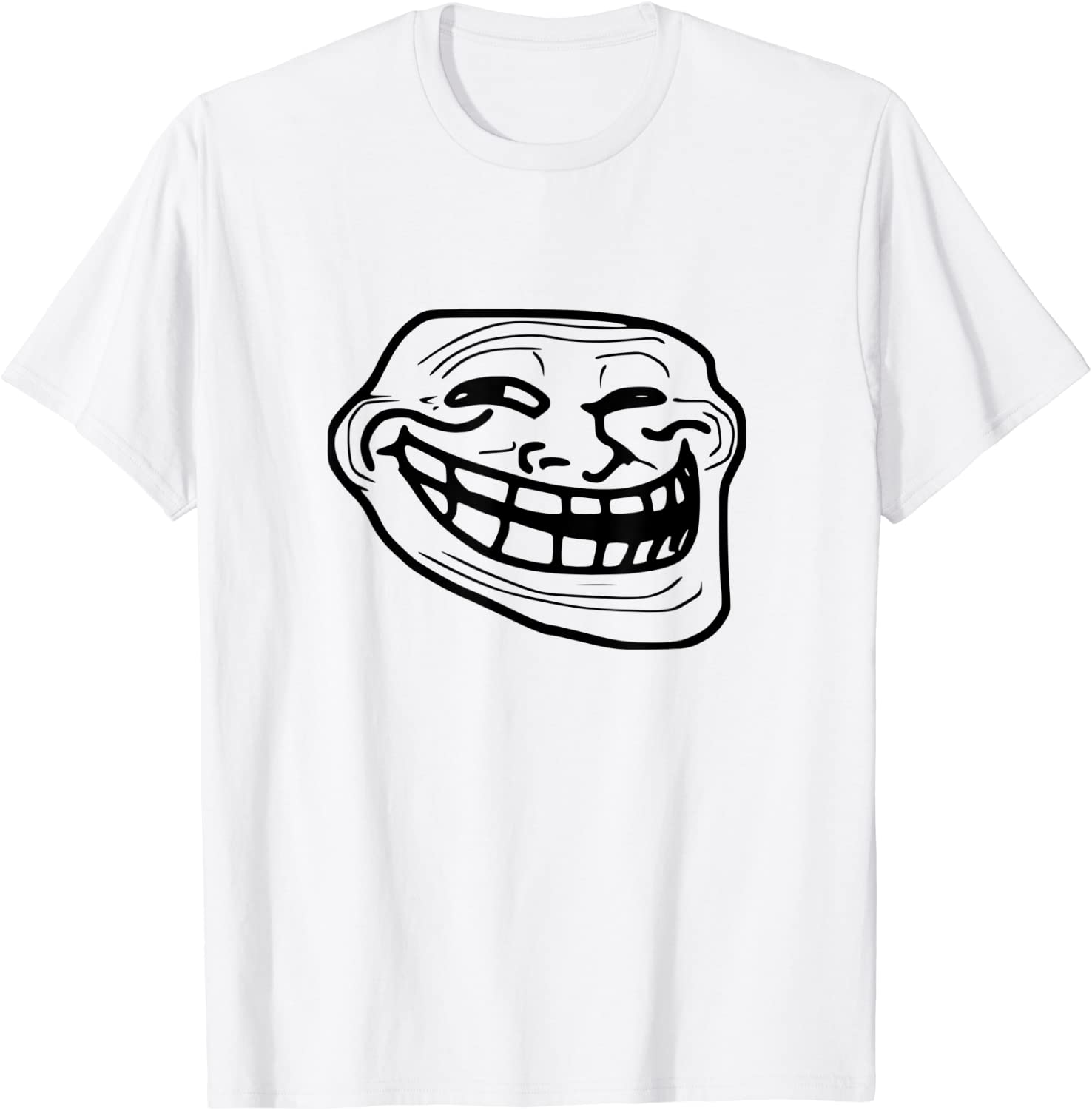 Internet Troll Meme - Big Smiley Face