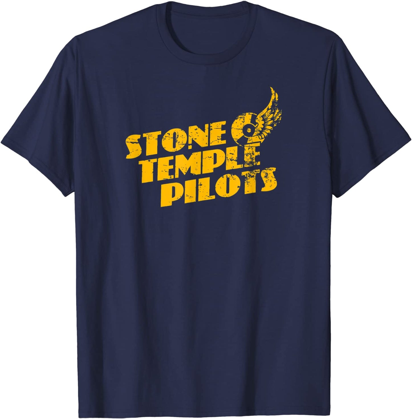 Stone Temple Pilots - Tire Wings Logo T-Shirt